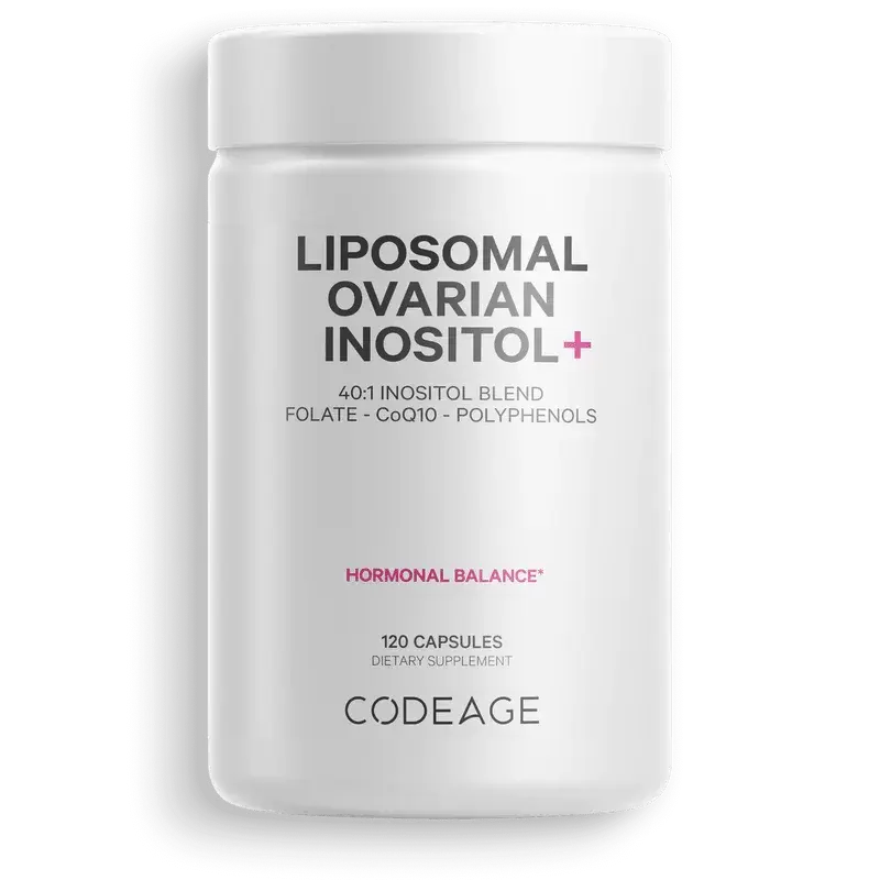 Viên uống cân bằng nội tiết tố Codeage Liposomal Ovarian Inositol