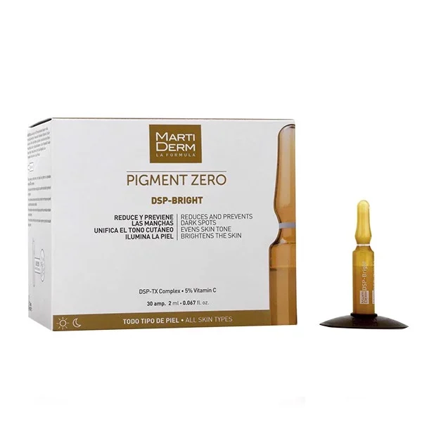 Tinh chất dưỡng sáng đều màu da, giảm đốm sắc tố MartiDerm Pigment Zero DSP Bright