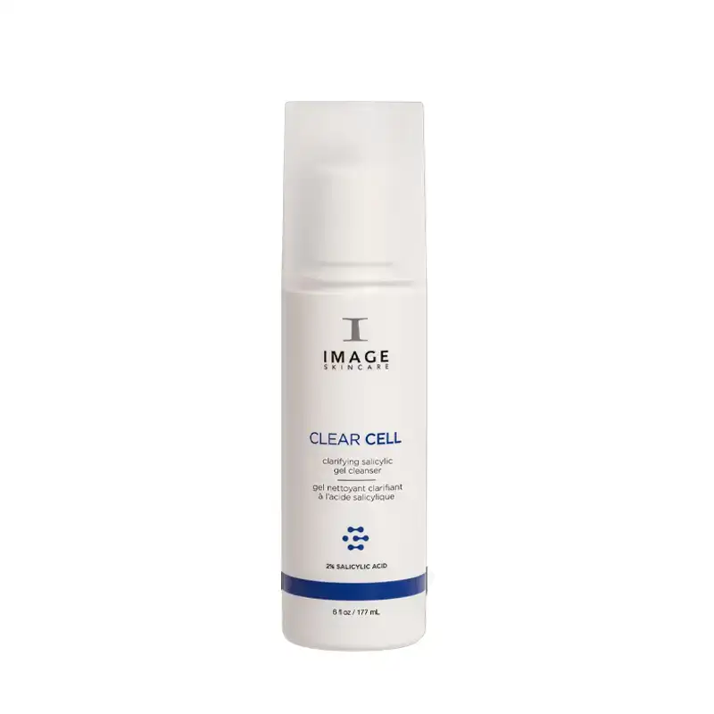 Gel rửa mặt sạch sâu, kháng khuẩn cho da mụn Image CLEAR CELL Salicylic Gel Cleanser 177ml