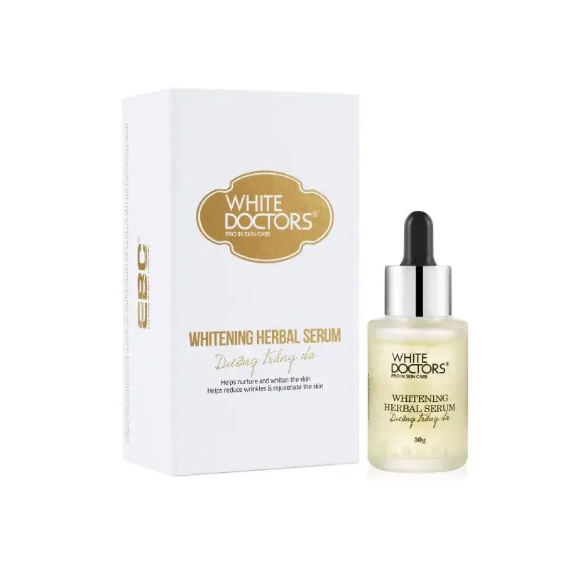 Serum dưỡng trắng da White Doctors Whitening Herbal Serum 30g