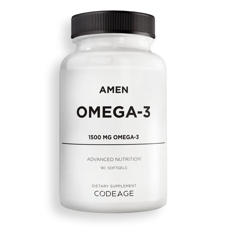 Viên uống dầu cá Codeage Omega 3 giúp tăng cường sức khỏe, làm đẹp da