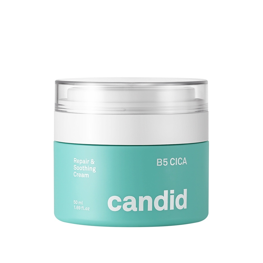 Kem Dưỡng Ẩm Hỗ Trợ Phục Hồi Da B5 CICA - Candid B5 CICA Repair & Soothing Cream