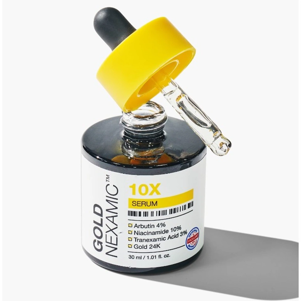 Serum hỗ trợ dưỡng sáng, mờ thâm nám Anodin Goldnexamic 10x Serum