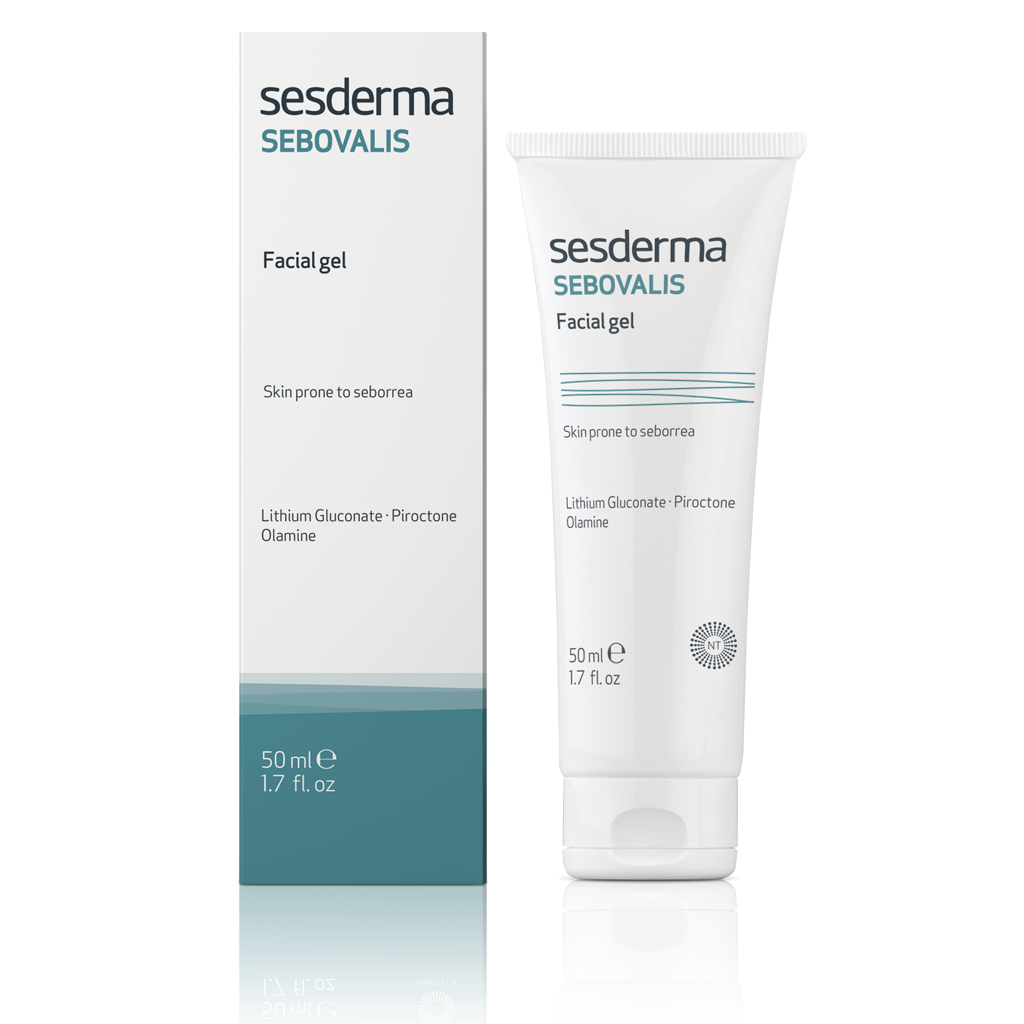 Gel điều tiết tuyến bã nhờn, giảm viêm và kháng nấm Sesderma Sebovalis Facial Gel