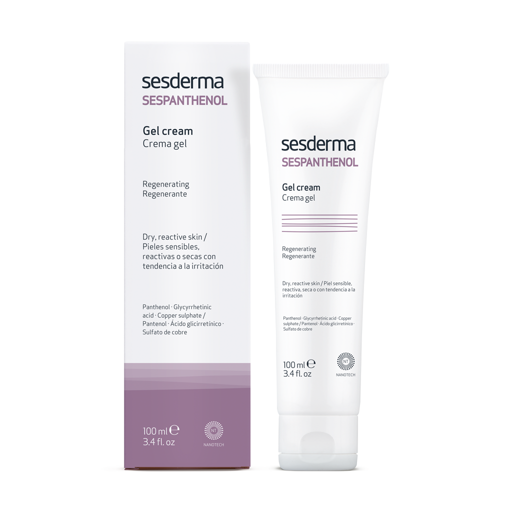 Kem dưỡng ẩm làm dịu, giảm kích ứng và phục hồi da cấp tốc Sesderma Sespanthenol Gel Cream