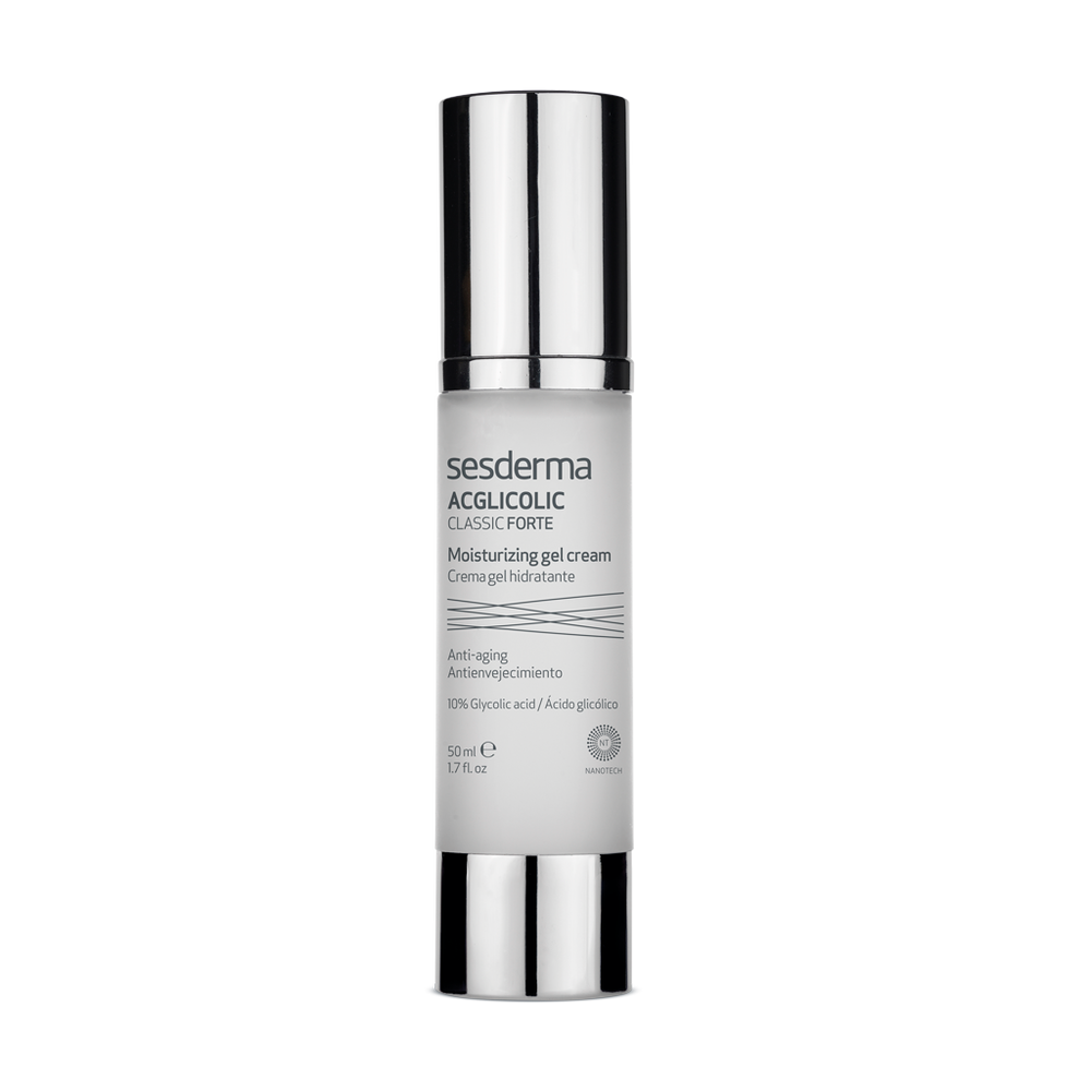 Kem dưỡng ẩm, tái tạo bề mặt da và thu nhỏ lỗ chân lông Sesderma Acglicolic Classic Gel Cream Forte