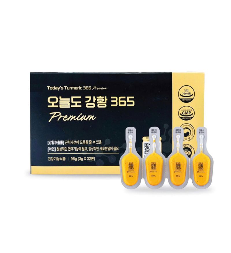 Tinh Chất Nghệ Nano Curcumin 365 Premium Hàn Quốc (32 tép)