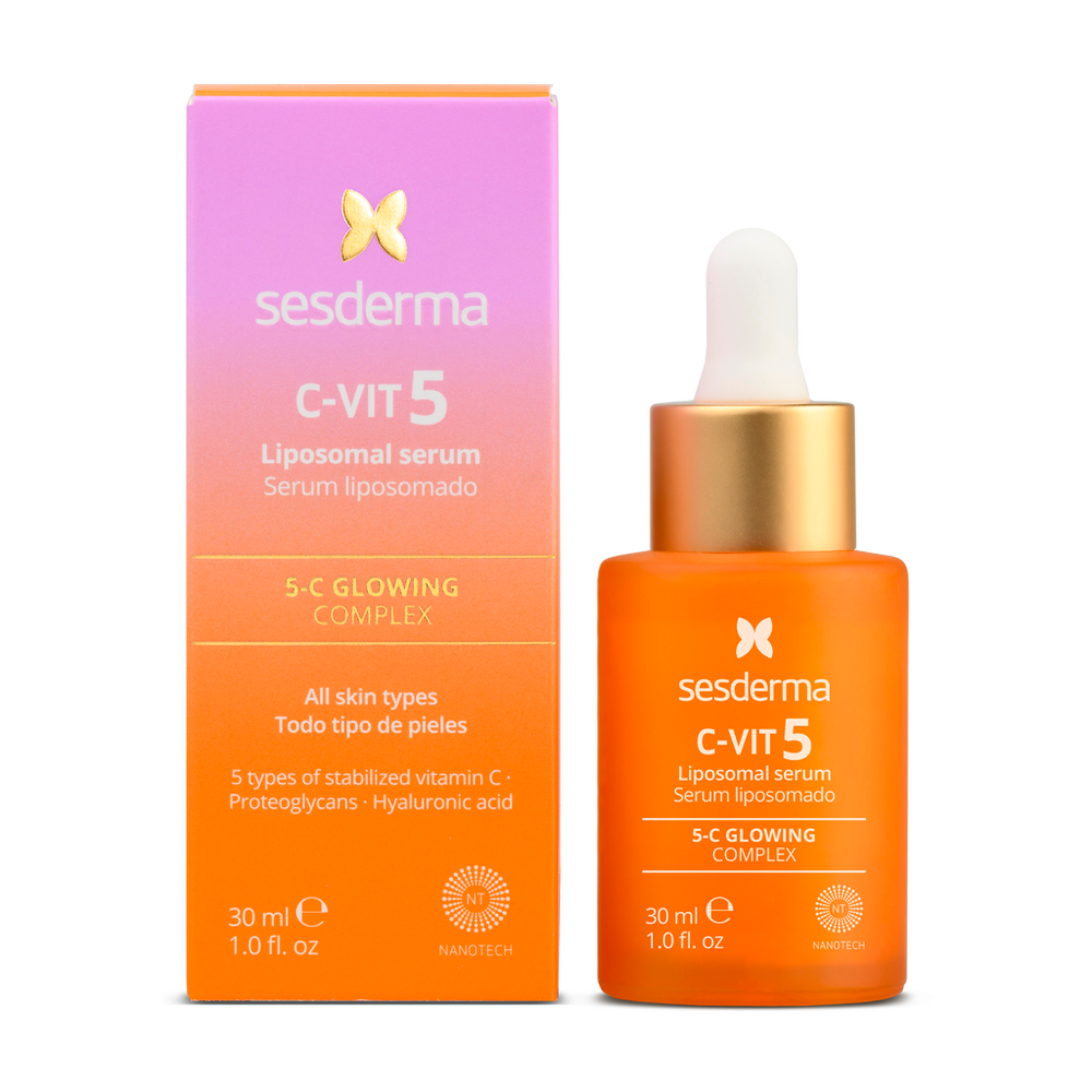 Tinh chất phức hợp 5 loại vitamin C chống oxy hóa và làm sáng da Sesderma C-VIT 5