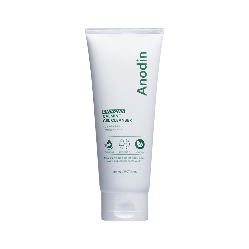Gel rửa mặt cho da dầu mụn, nhạy cảm Ph 5.5 Anodin KavaKava Calming