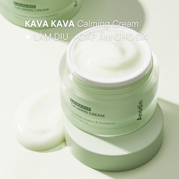 Kem dưỡng hỗ trợ làm dịu và cấp ẩm da Anodin Kavakava Calming Cream