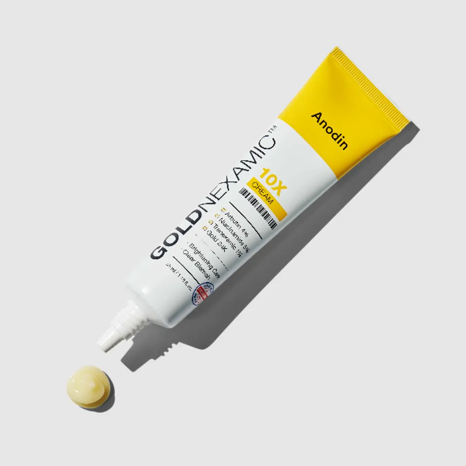 Kem hỗ trợ sáng da cải thiện sắc tố da Anodin GOLDNEXAMIC™ 10X