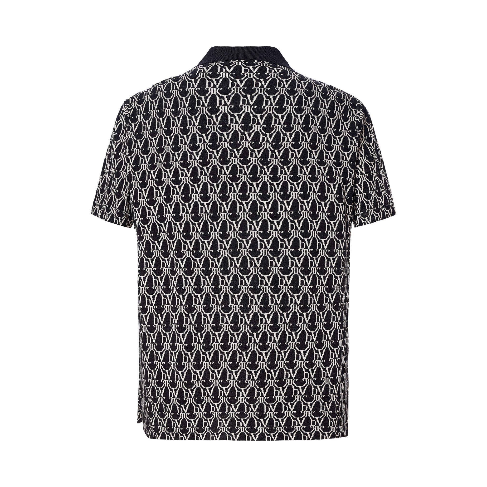 DVRK MONOGRAM POLO - BLACK 2