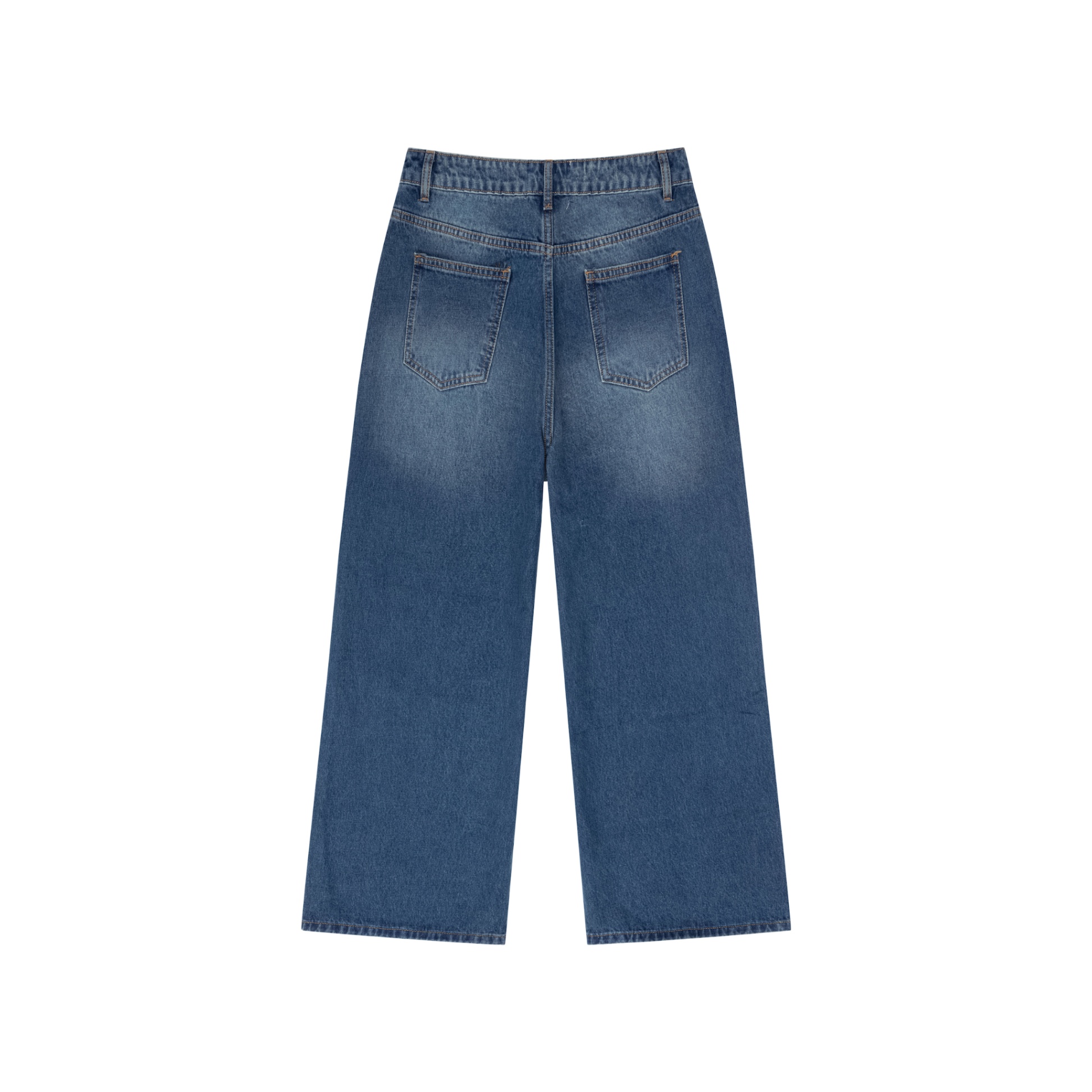 DVRK PRIVÉ EMBROIDERED LOGO DENIM JEANS - BLUE 2