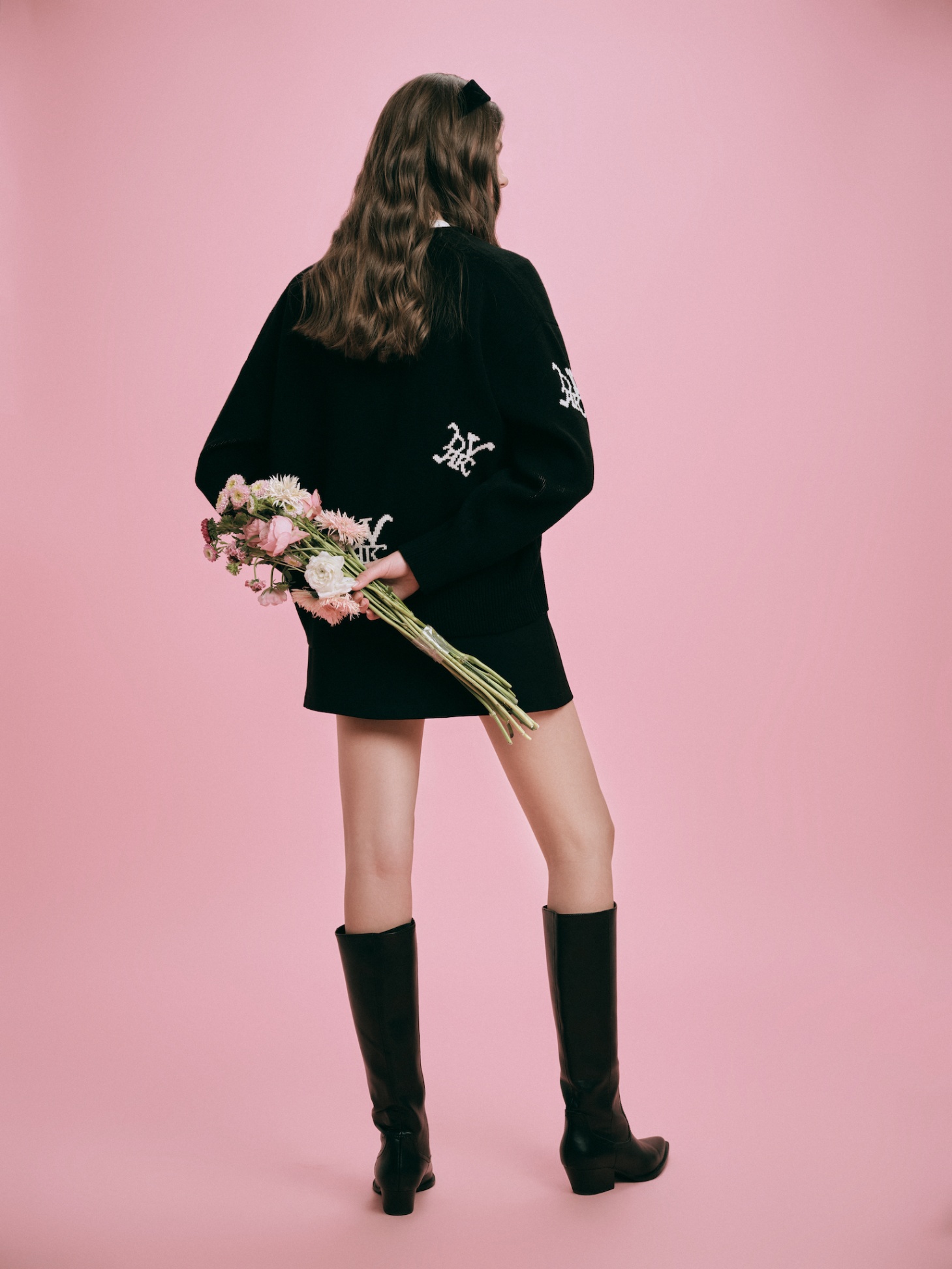 DVRK PRIVÉ MULTI LOGO CARDIGAN 5