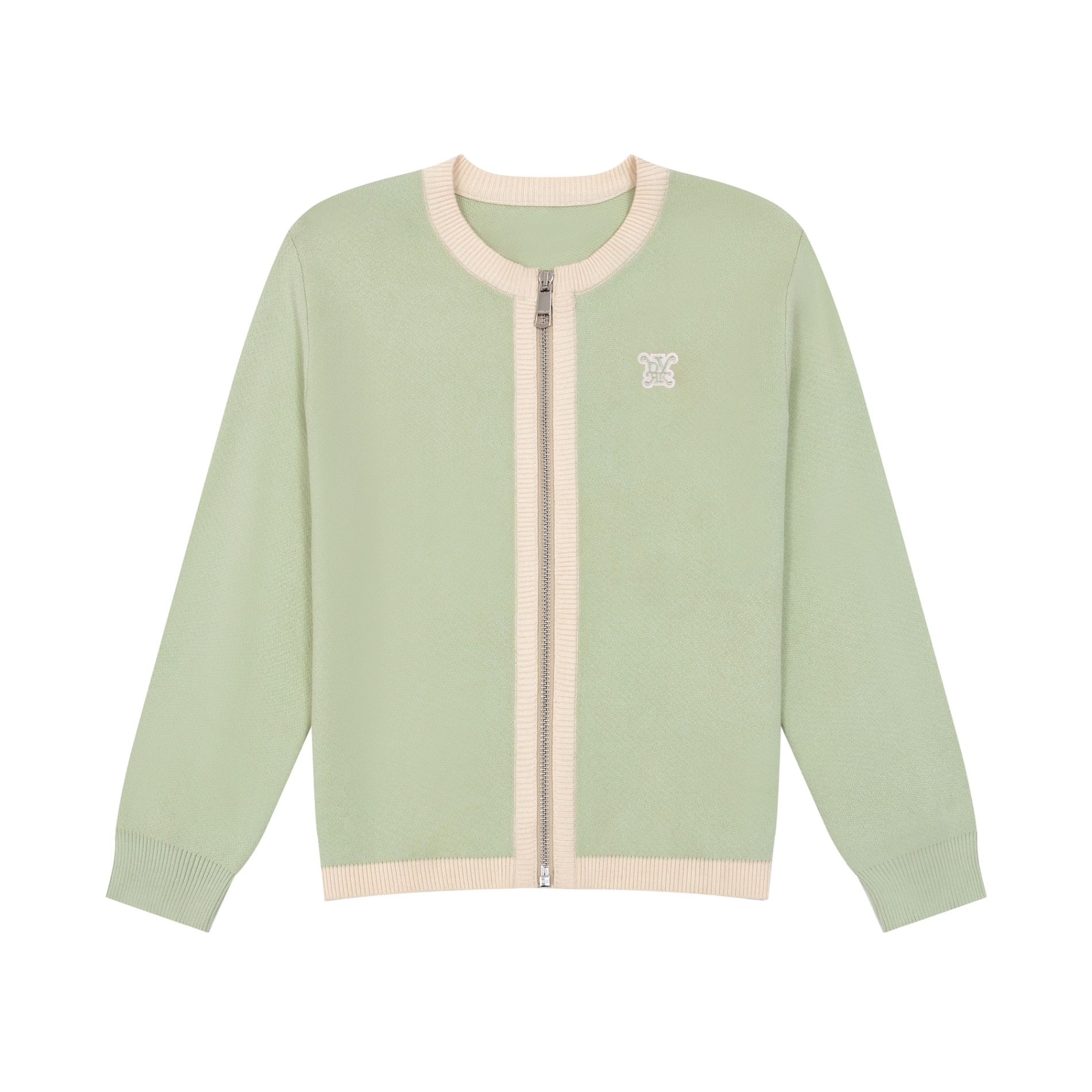 DVRK PRIVÉ POINTELLE KNITTED CROPPED TOP & CARDIGAN SET - DEWKIST