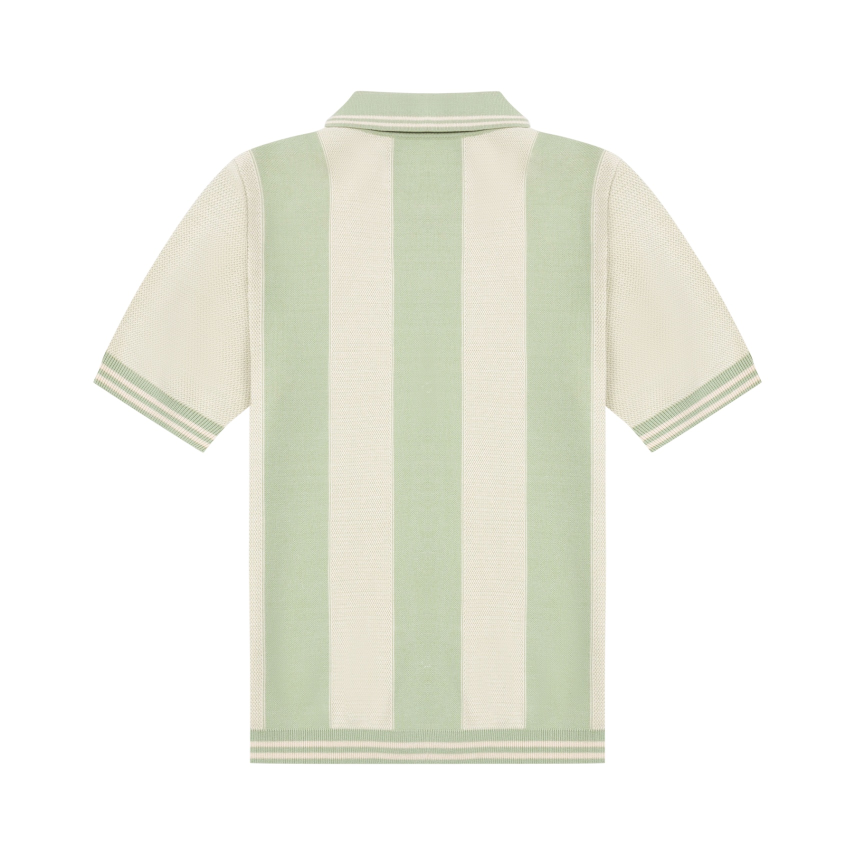 DVRK PRIVÉ STRIPED PATTERN POINTELLE KNITTED SHIRT - DEWKIST 2