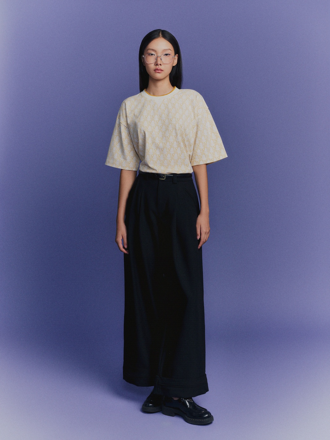 DVRK PRIVÉ DOUBLE PLEATED WIDE-LEG PANTS - BLACK 7