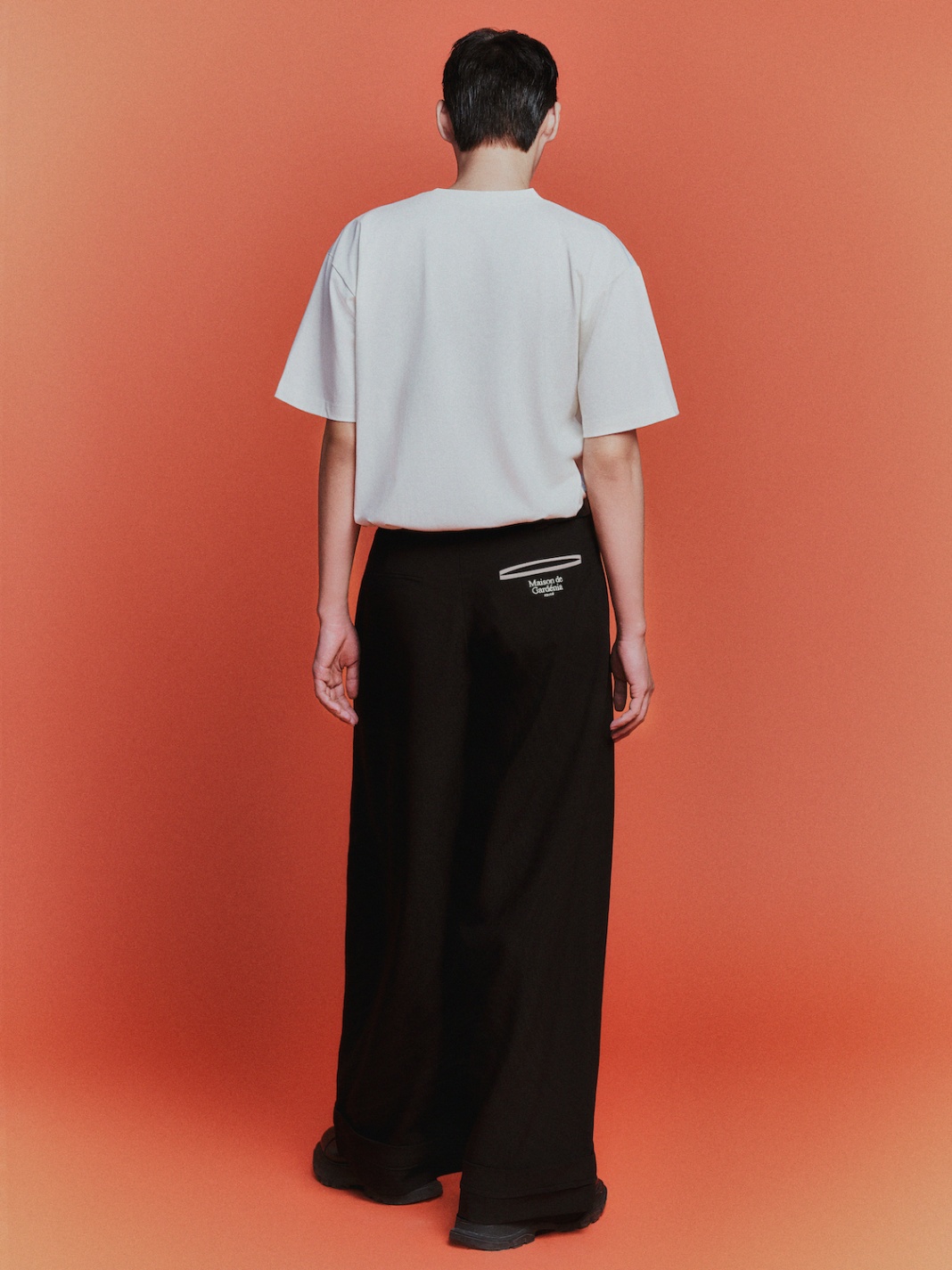 DVRK PRIVÉ DOUBLE PLEATED WIDE-LEG PANTS - BLACK 5