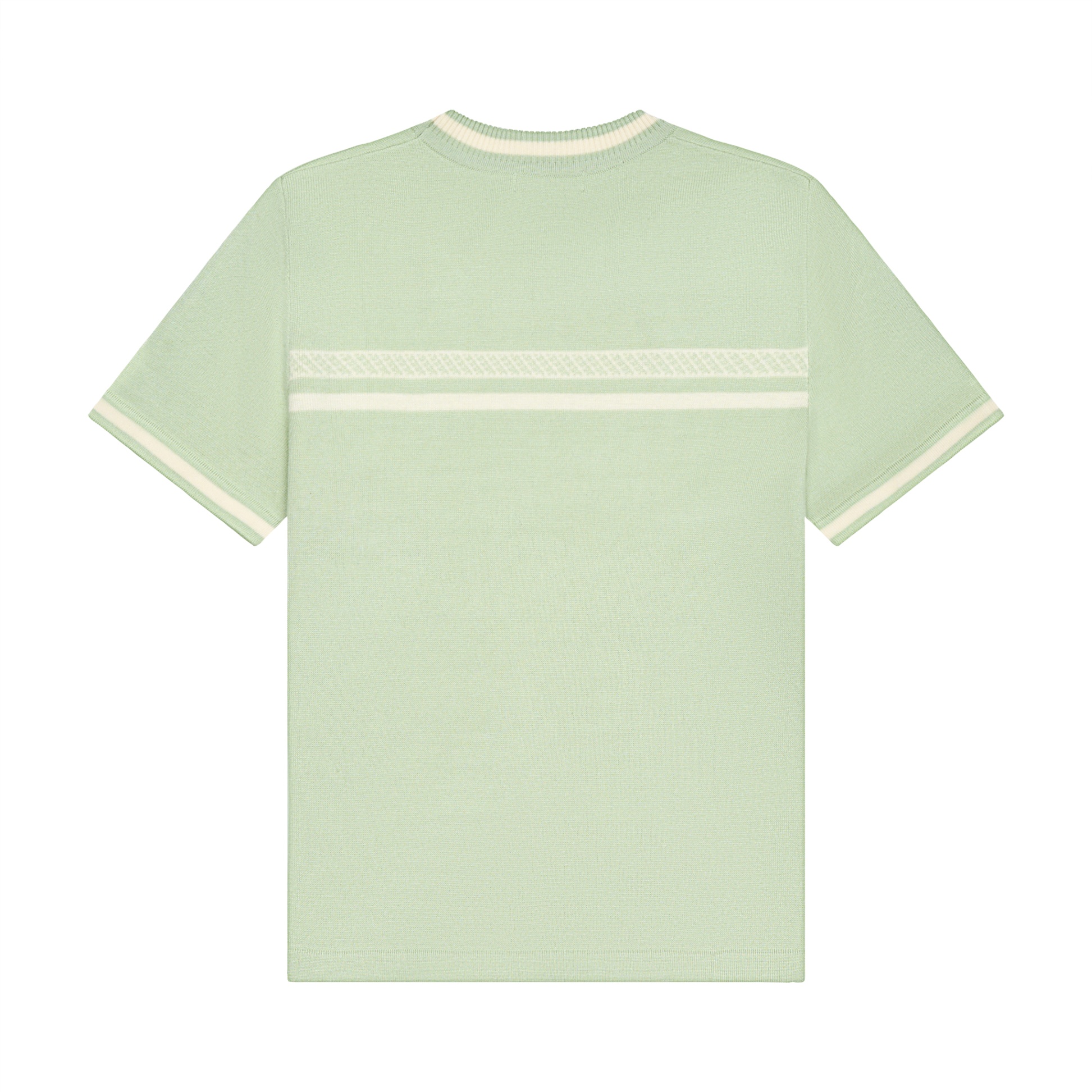 DVRK PRIVÉ BAR LOGO KNITTED CROPPED T-SHIRT - MINT 2