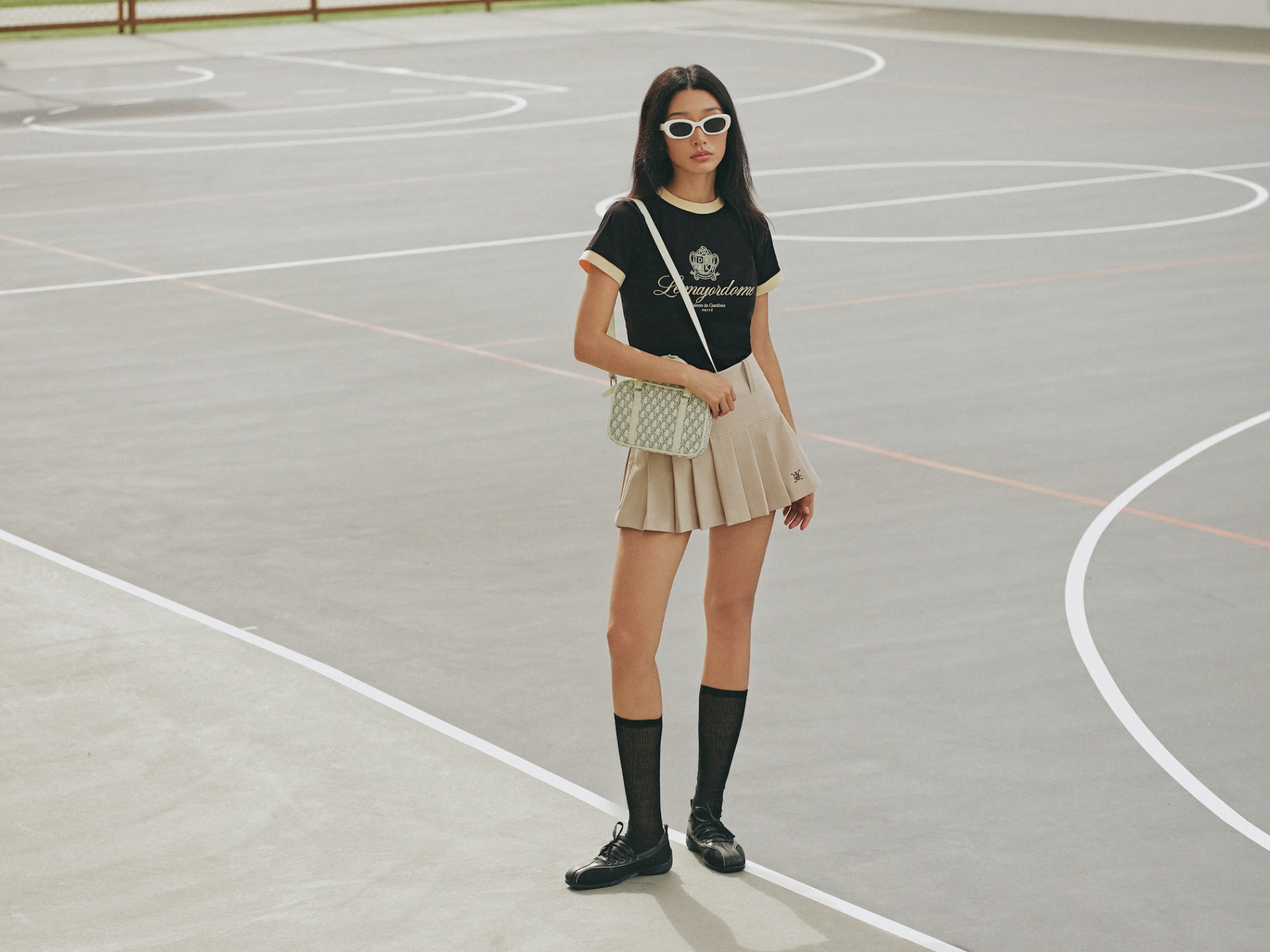 DVRK PRIVÉ MAJORDOME BABY TEE - BLACK 4