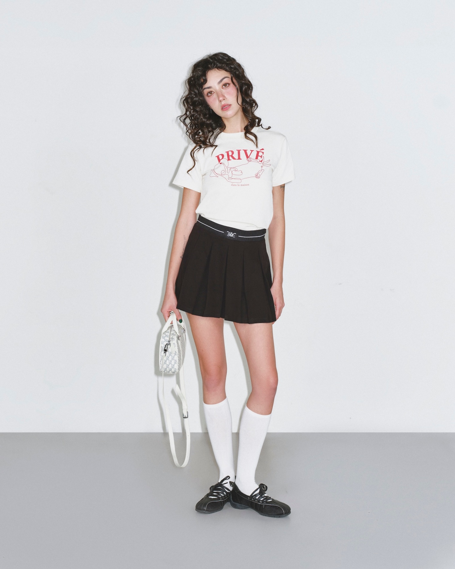 DVRK PRIVÉ DACHSHUND BABY TEE - CREAM 5