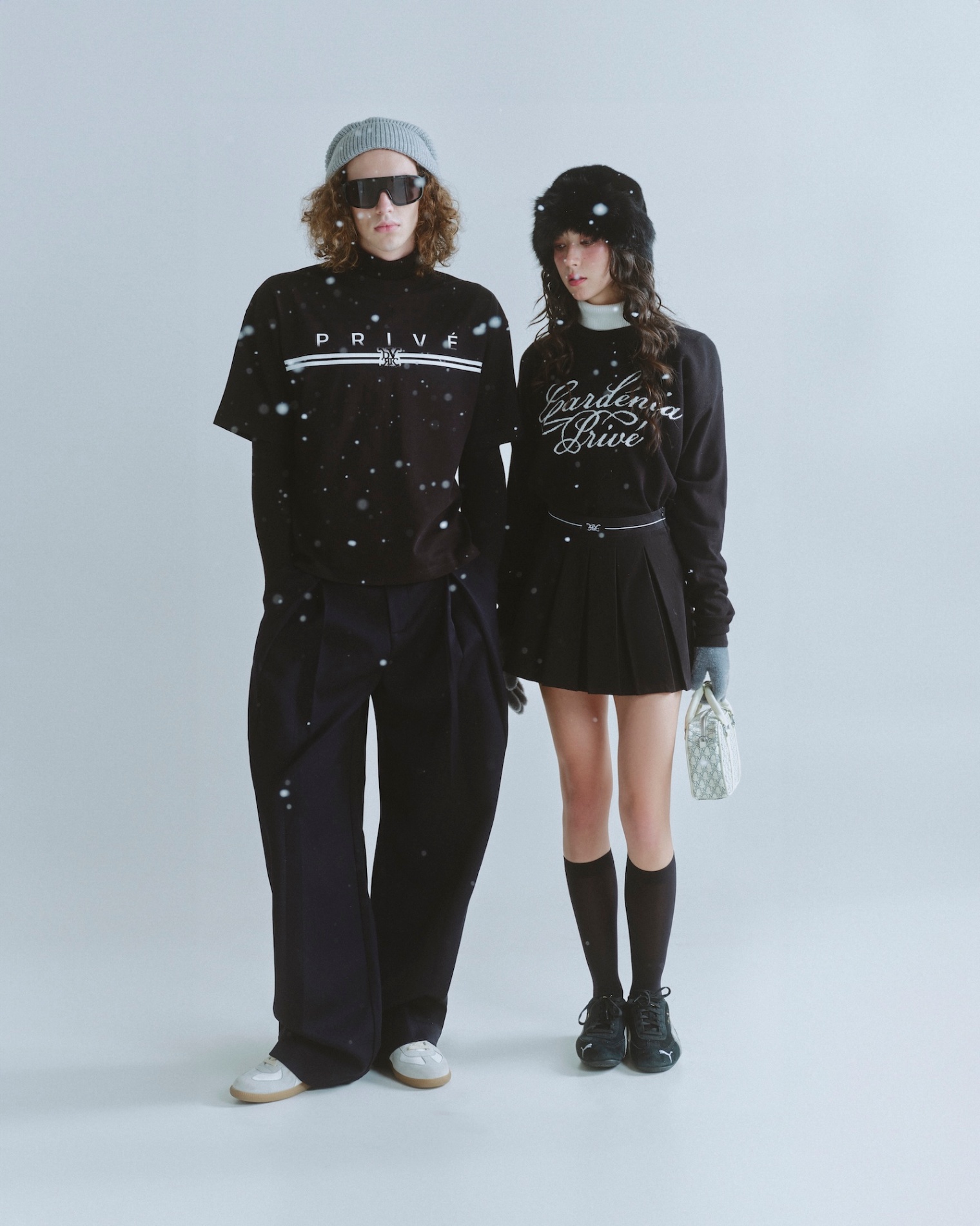 DVRK PRIVÉ GARDENIA LOGO SWEATER - BLACK 7