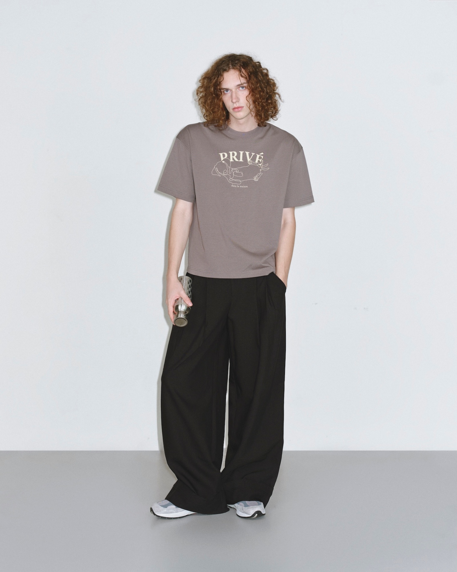 DVRK PRIVÉ DACHSHUND TEE - GREY 4