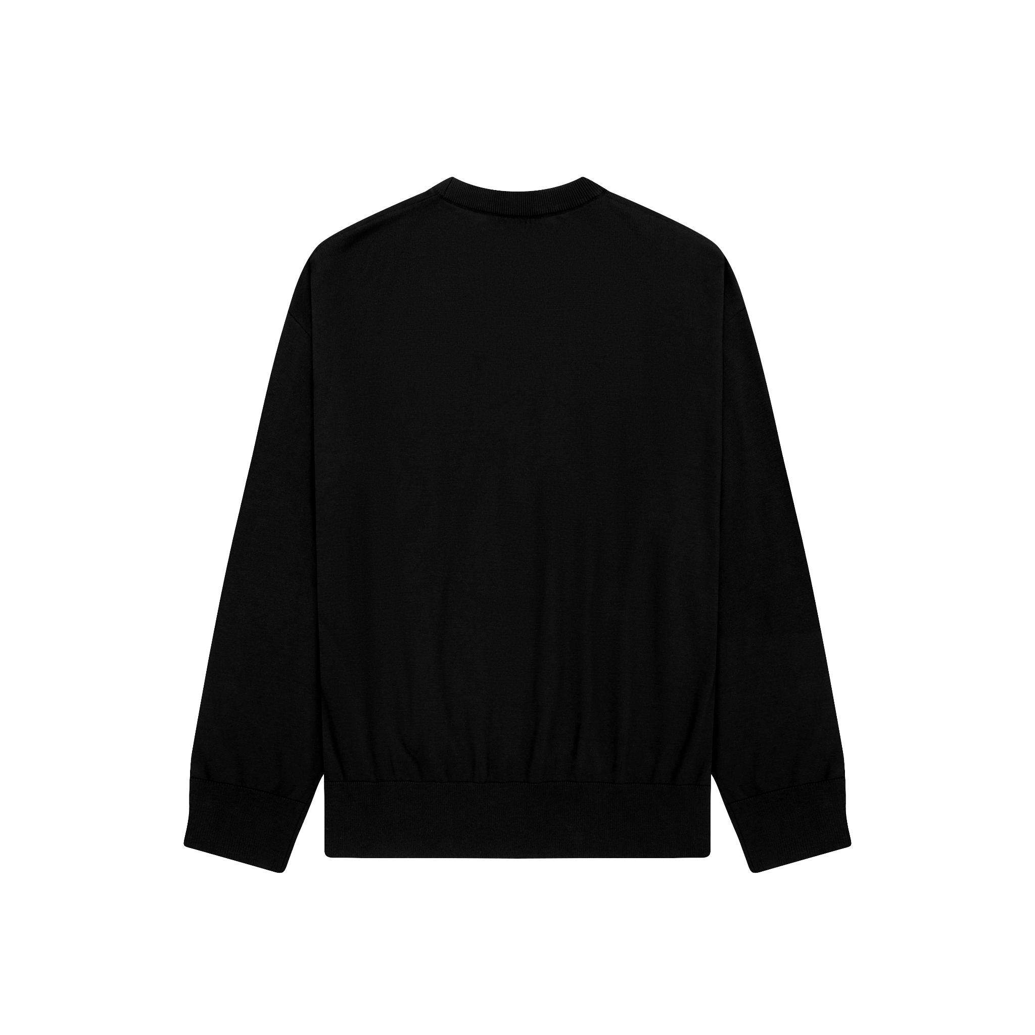 DVRK PRIVÉ GARDENIA LOGO SWEATER - BLACK 2