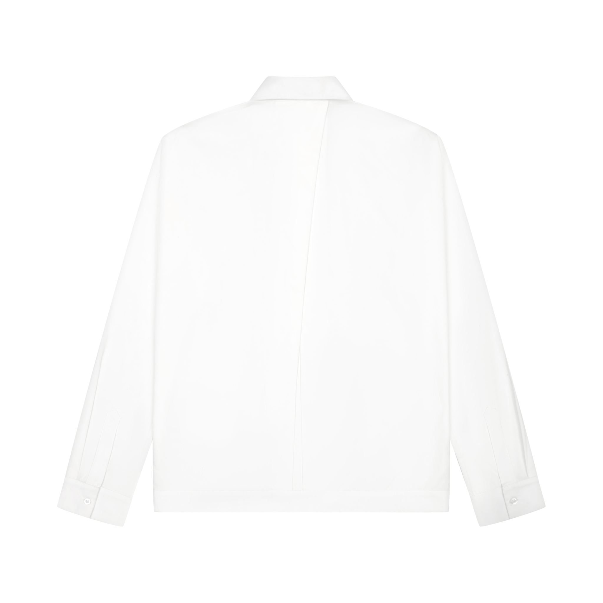 DVRK PRIVÉ PLEAT - BACK SHIRT - WHITE 2