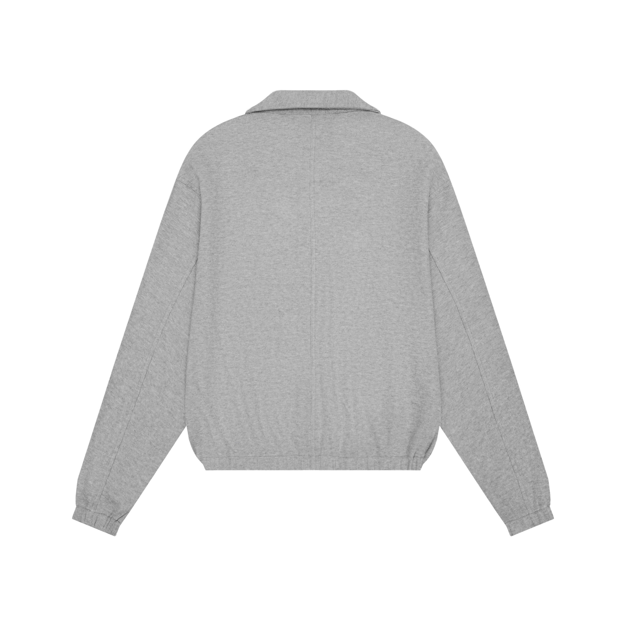 DVRK PRIVÉ RÊVERIE HIGH NECK ZIP UP JACKET - GREY 2