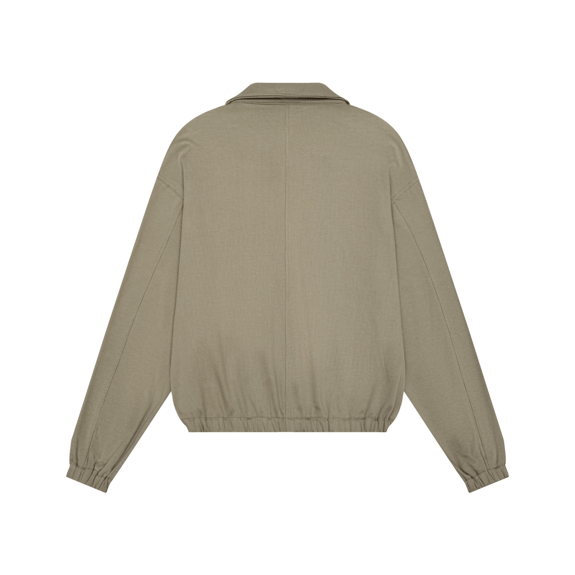 DVRK PRIVÉ RÊVERIE HIGH NECK ZIP UP JACKET - MOCHA 2