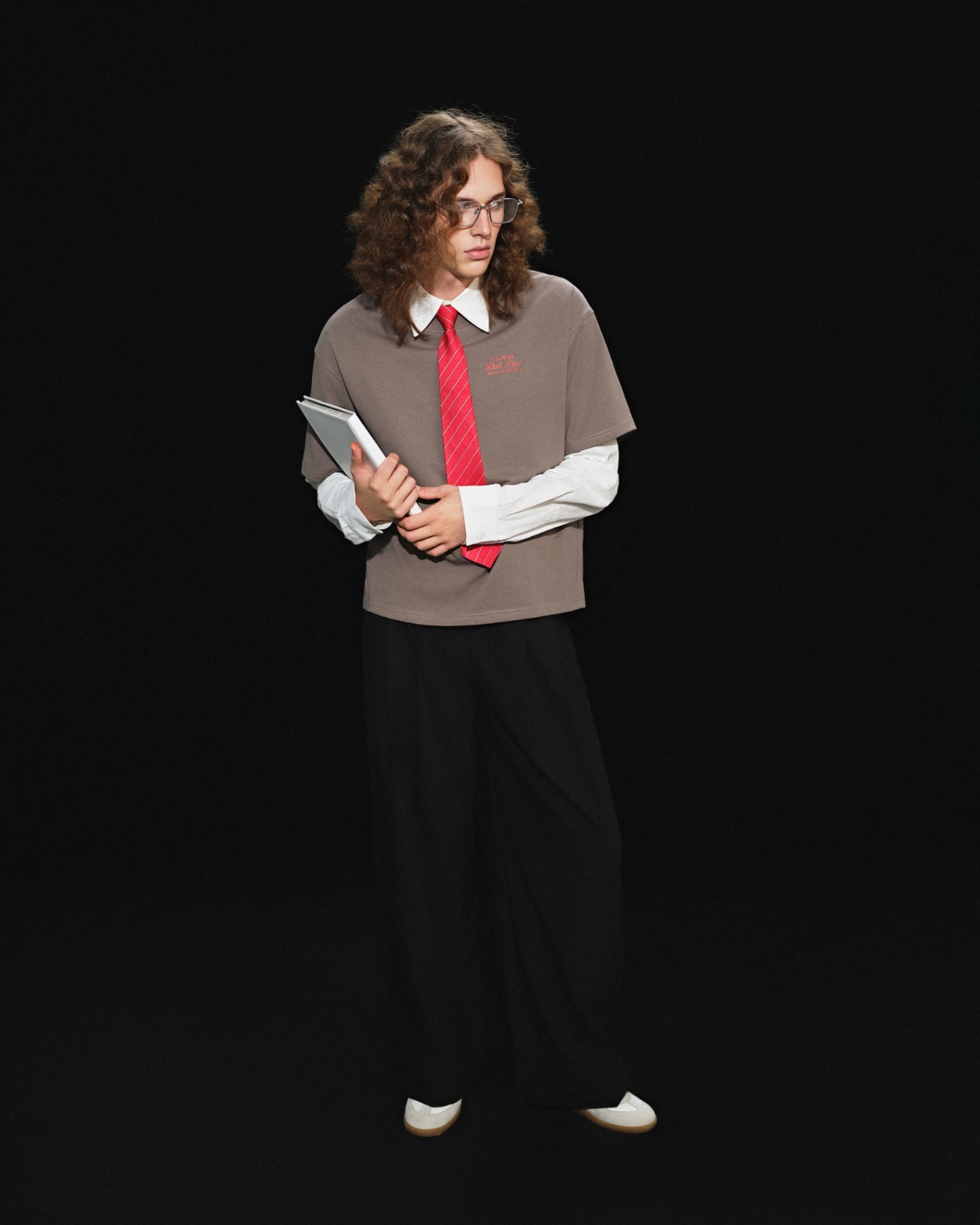 DVRK PRIVÉ RÊVERIE LOGO TEE - GREY 4