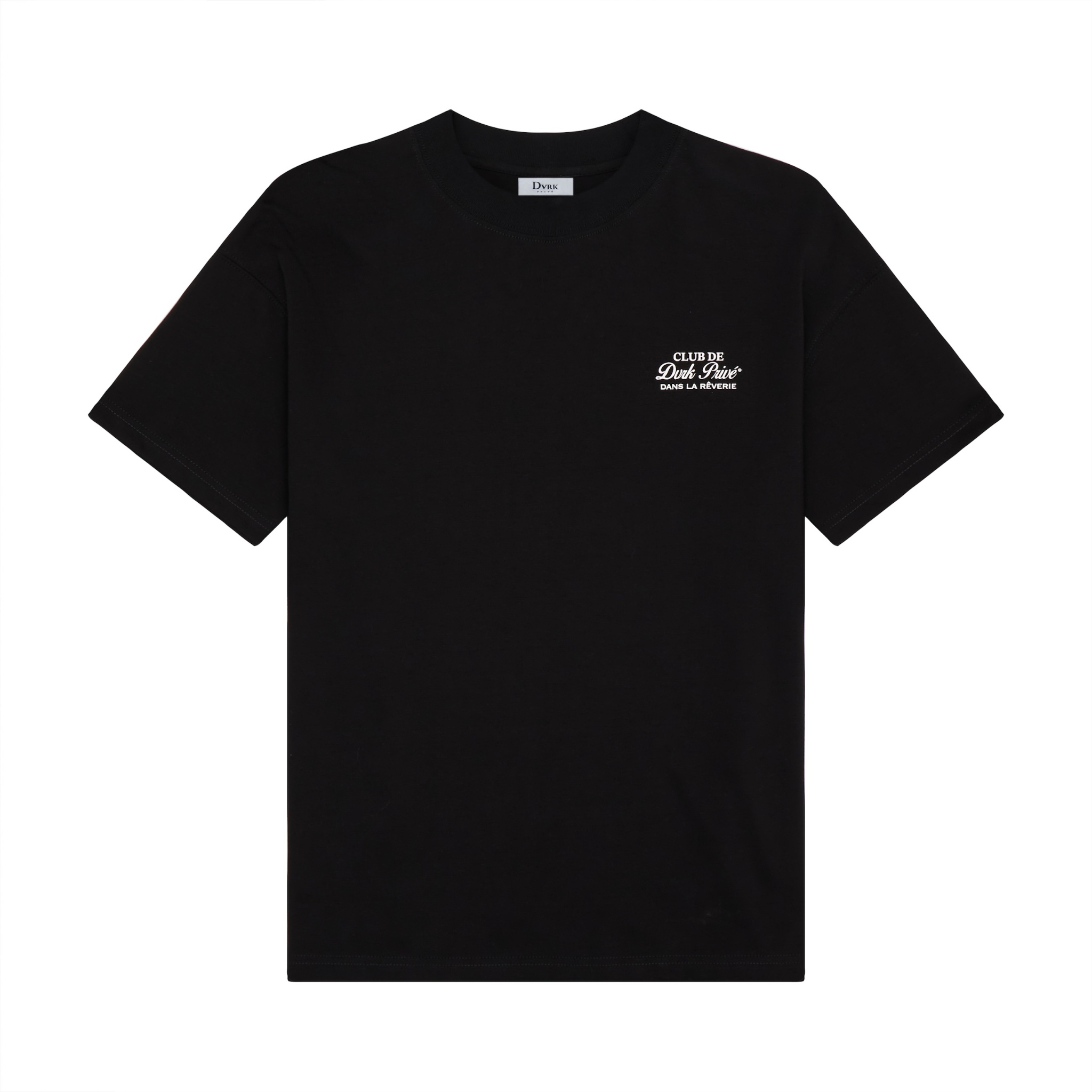 DVRK PRIVÉ RÊVERIE LOGO TEE - BLACK