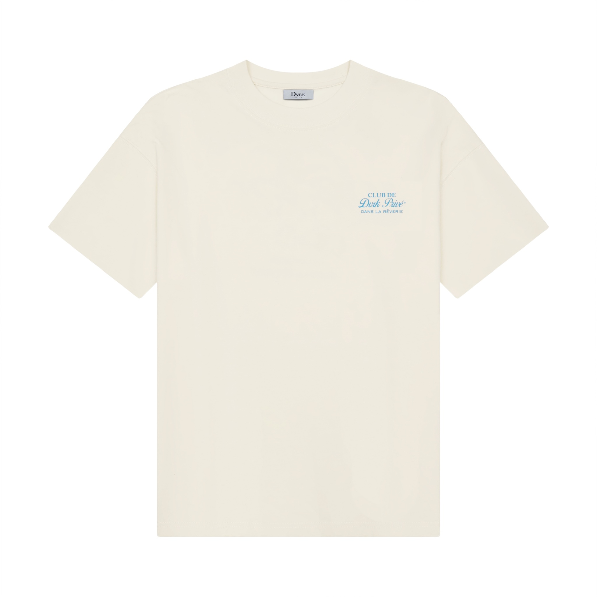 DVRK PRIVÉ RÊVERIE LOGO TEE - CREAM