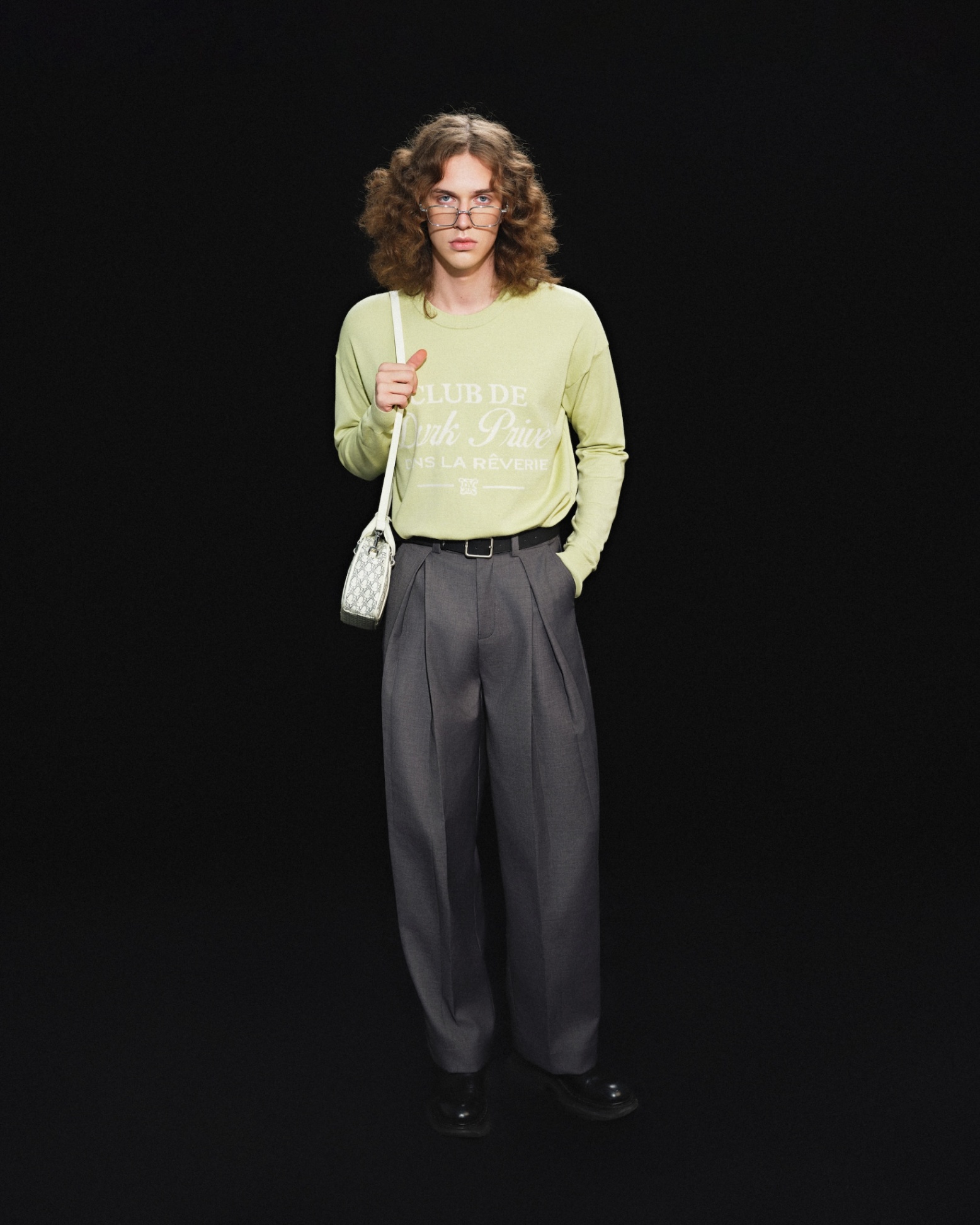 DVRK PRIVÉ RÊVERIE LOGO SWEATER - MATCHA 5