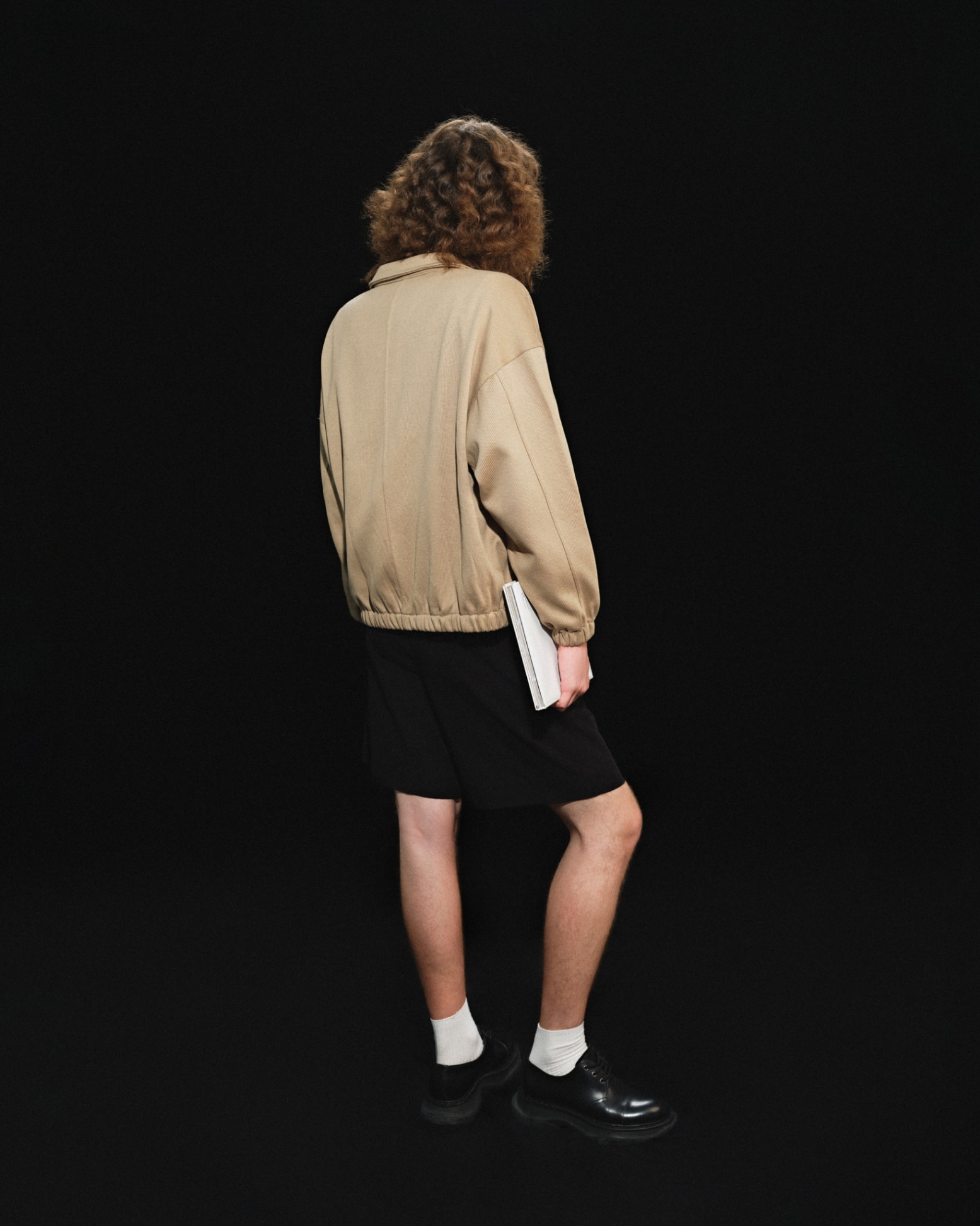 DVRK PRIVÉ RÊVERIE HIGH NECK ZIP UP JACKET - MOCHA 5