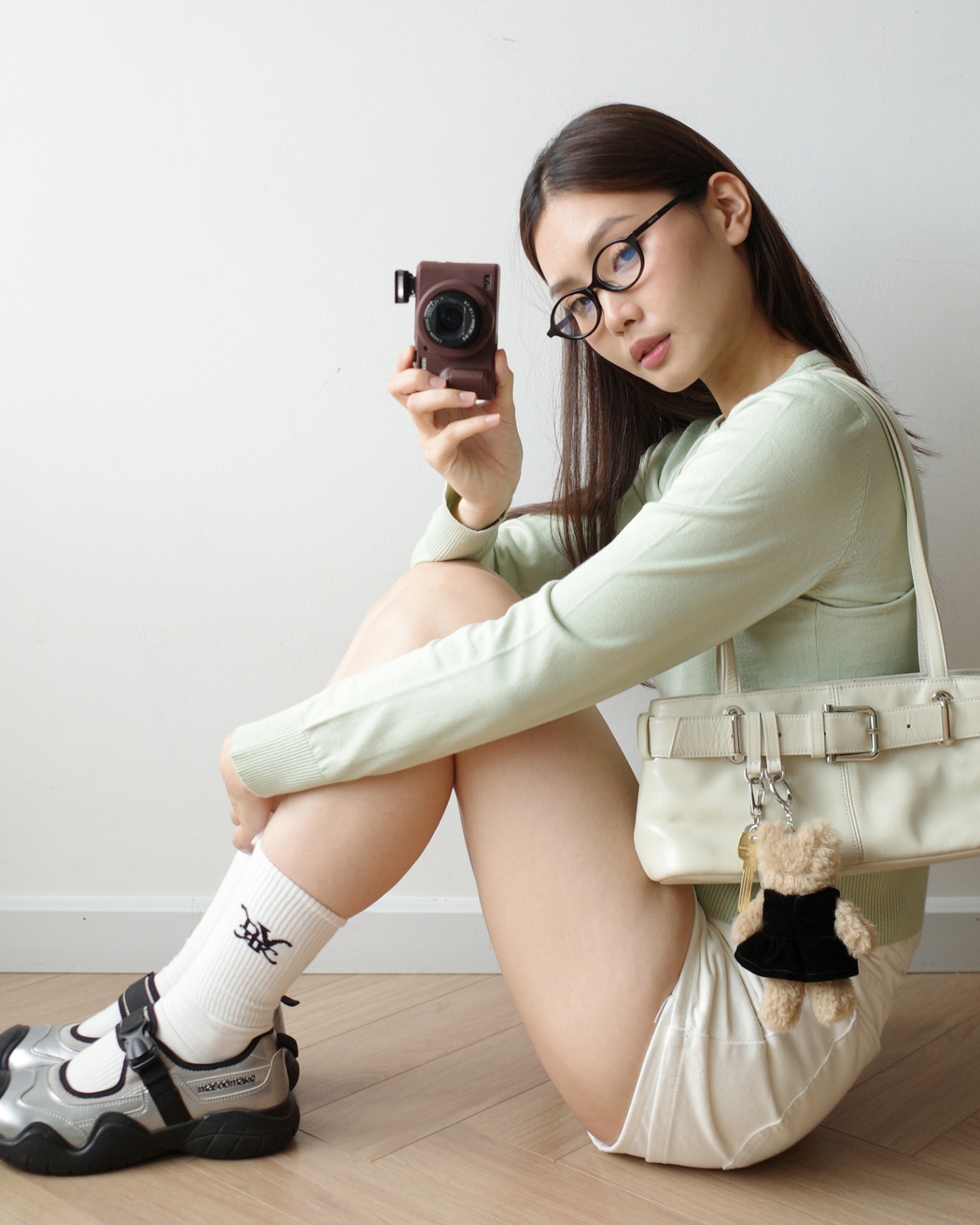 DVRK PRIVÉ LOGO SOCKS (2 PAIRS) - BLACK