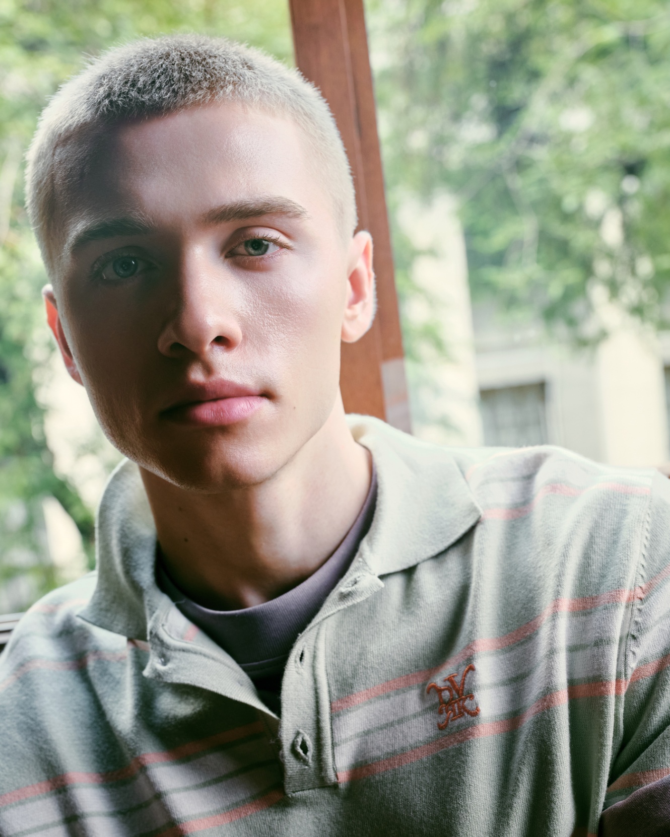 DVRK PRIVÉ STRIPE KNIT POLO - MINT 4