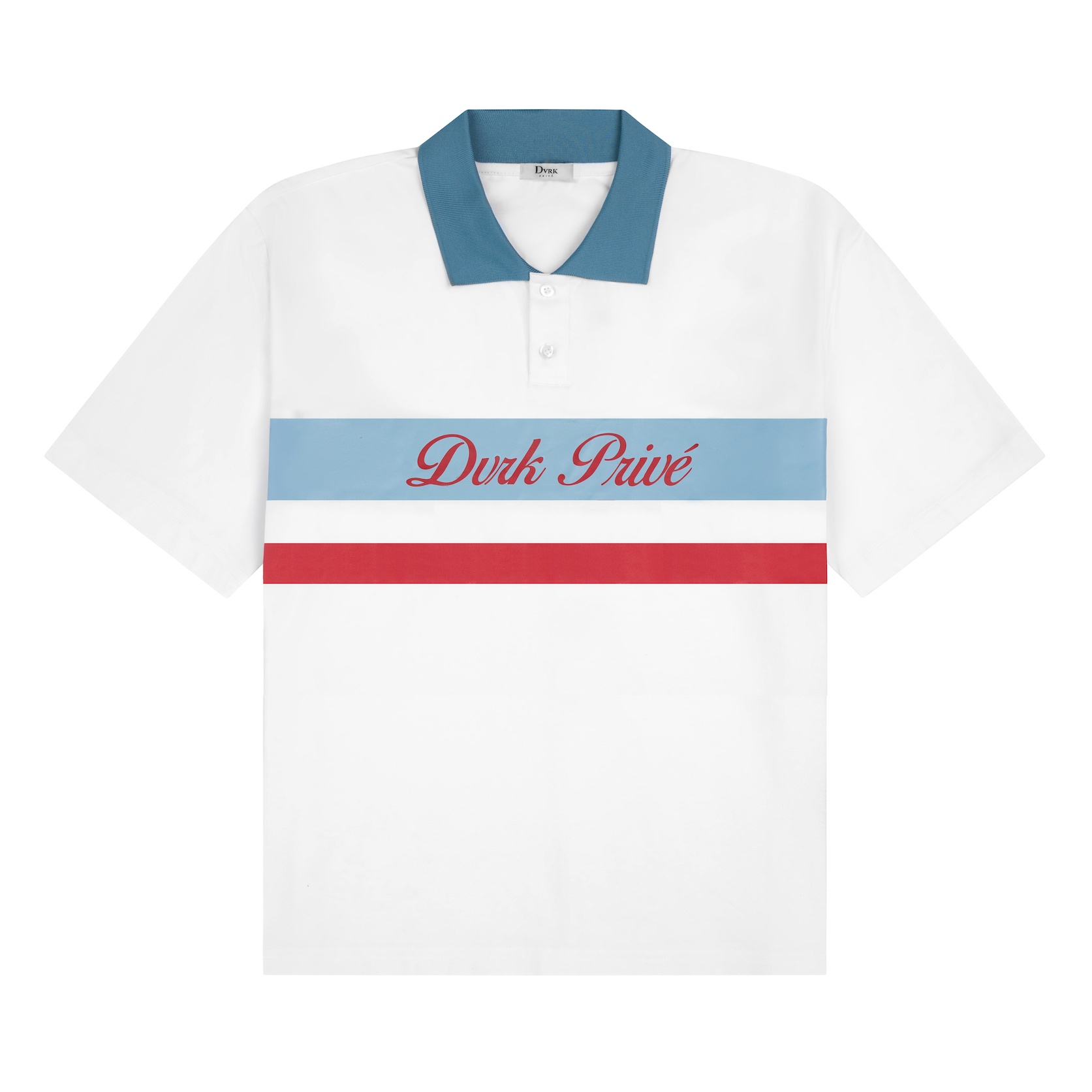 DVRK PRIVÉ RUGBY POLO - WHITE