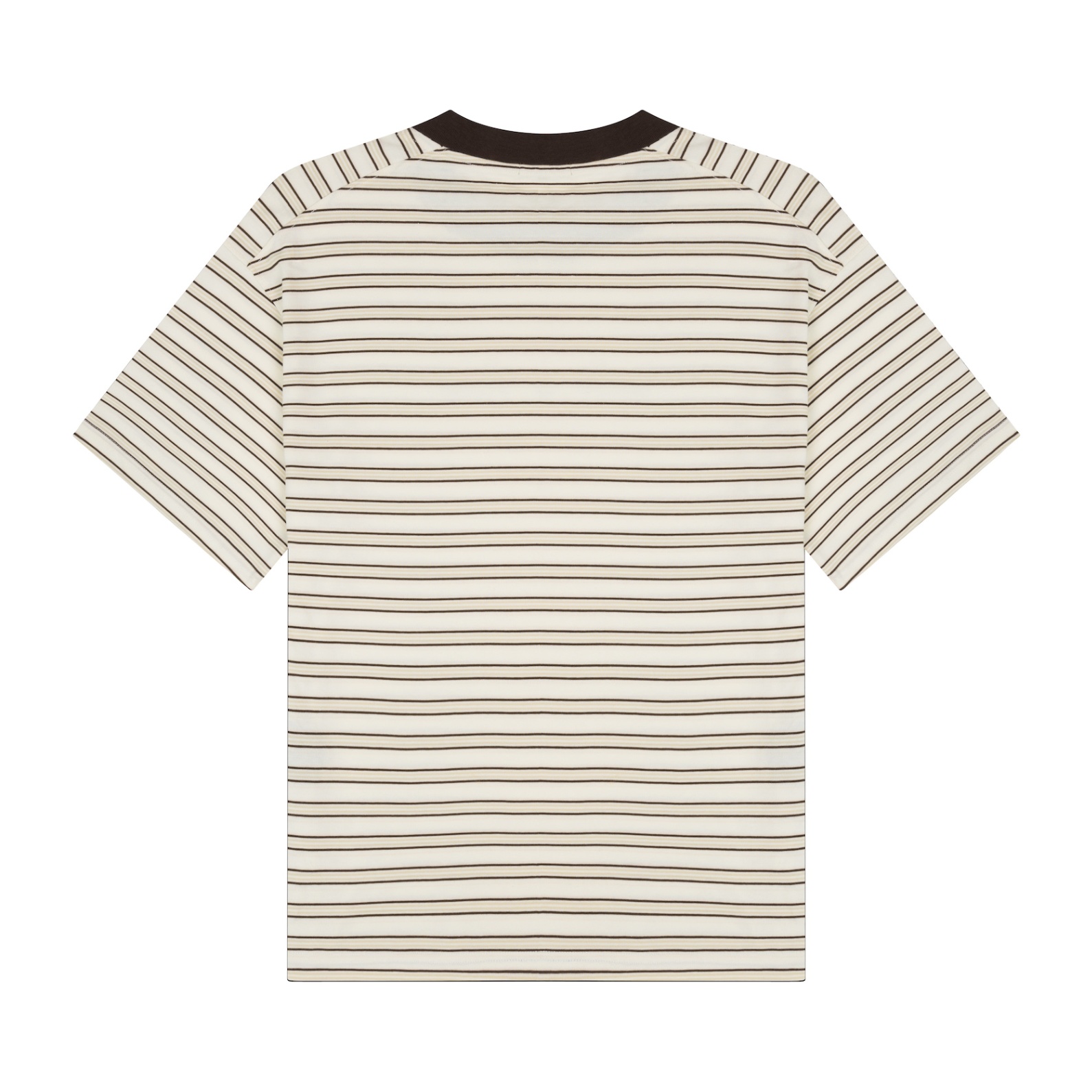 DVRK PRIVÉ STRIPED SHORT SLEEVES TEE - WHITE 2