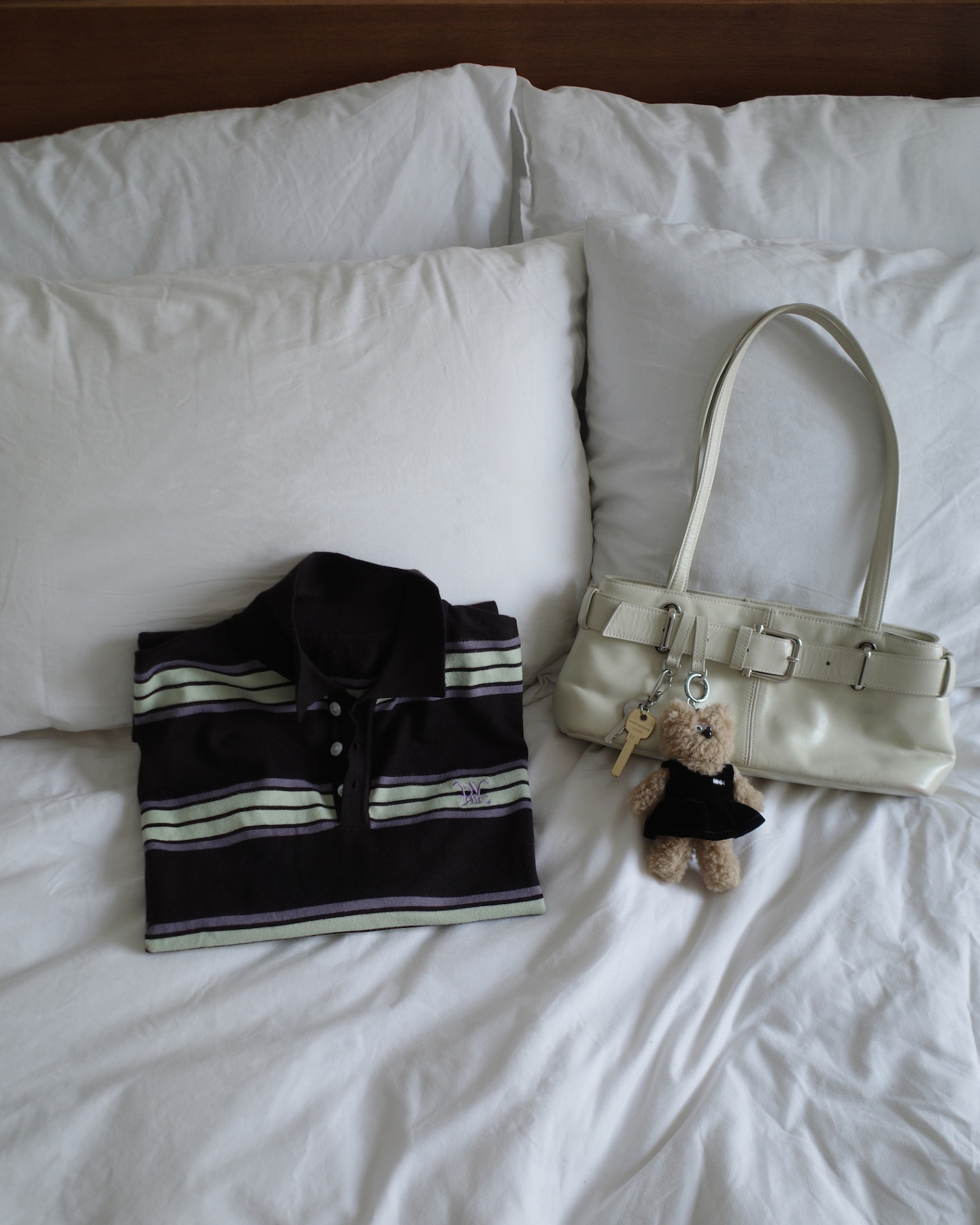 DVRK PRIVÉ STRIPE KNIT POLO - BLACK 7