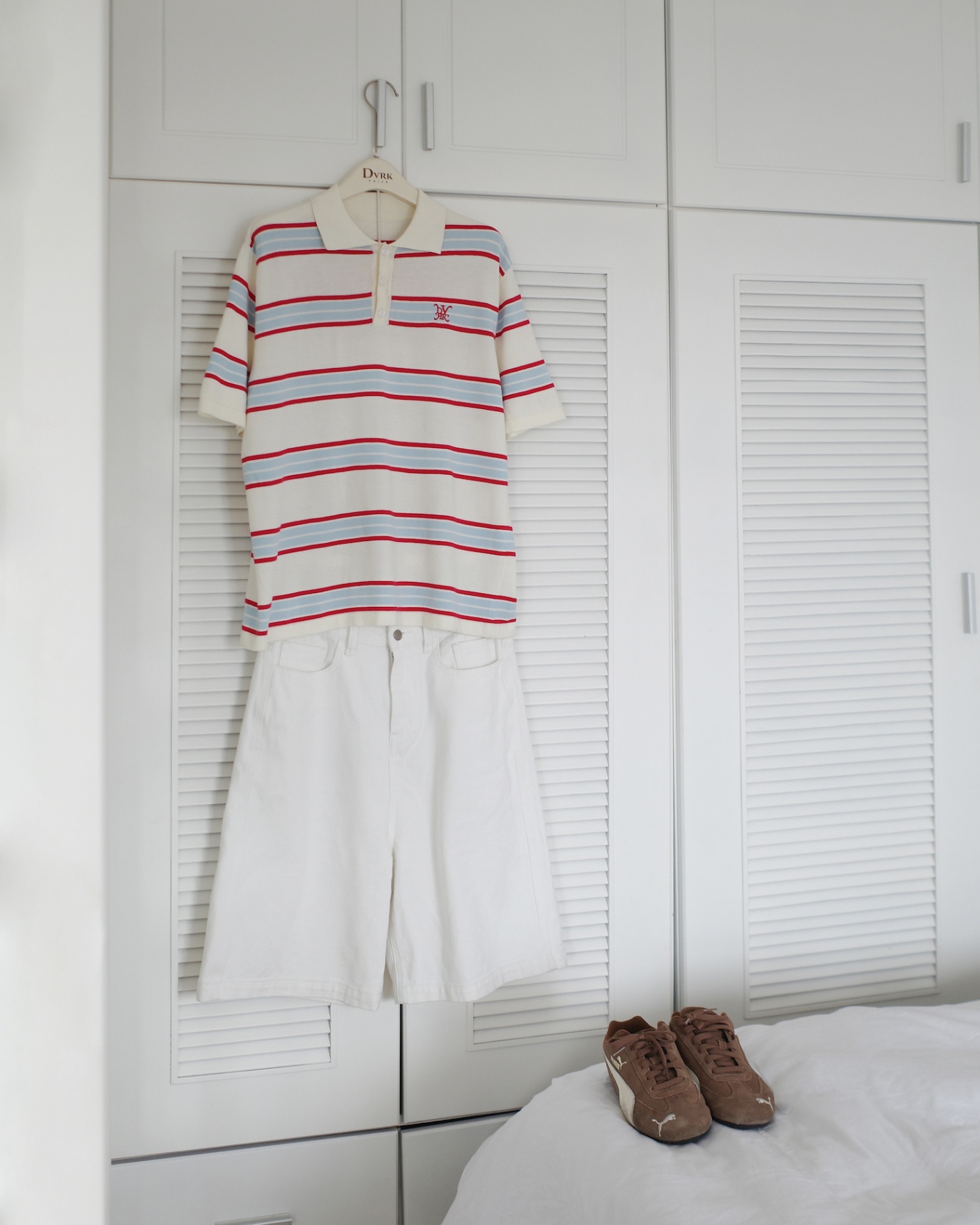 DVRK PRIVÉ SHORT DENIM - WHITE 8