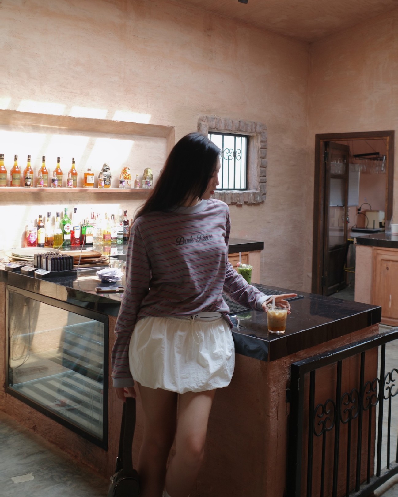 DVRK PRIVÉ STRIPED LONG SLEEVES TEE - PASTEL PURPLE 5