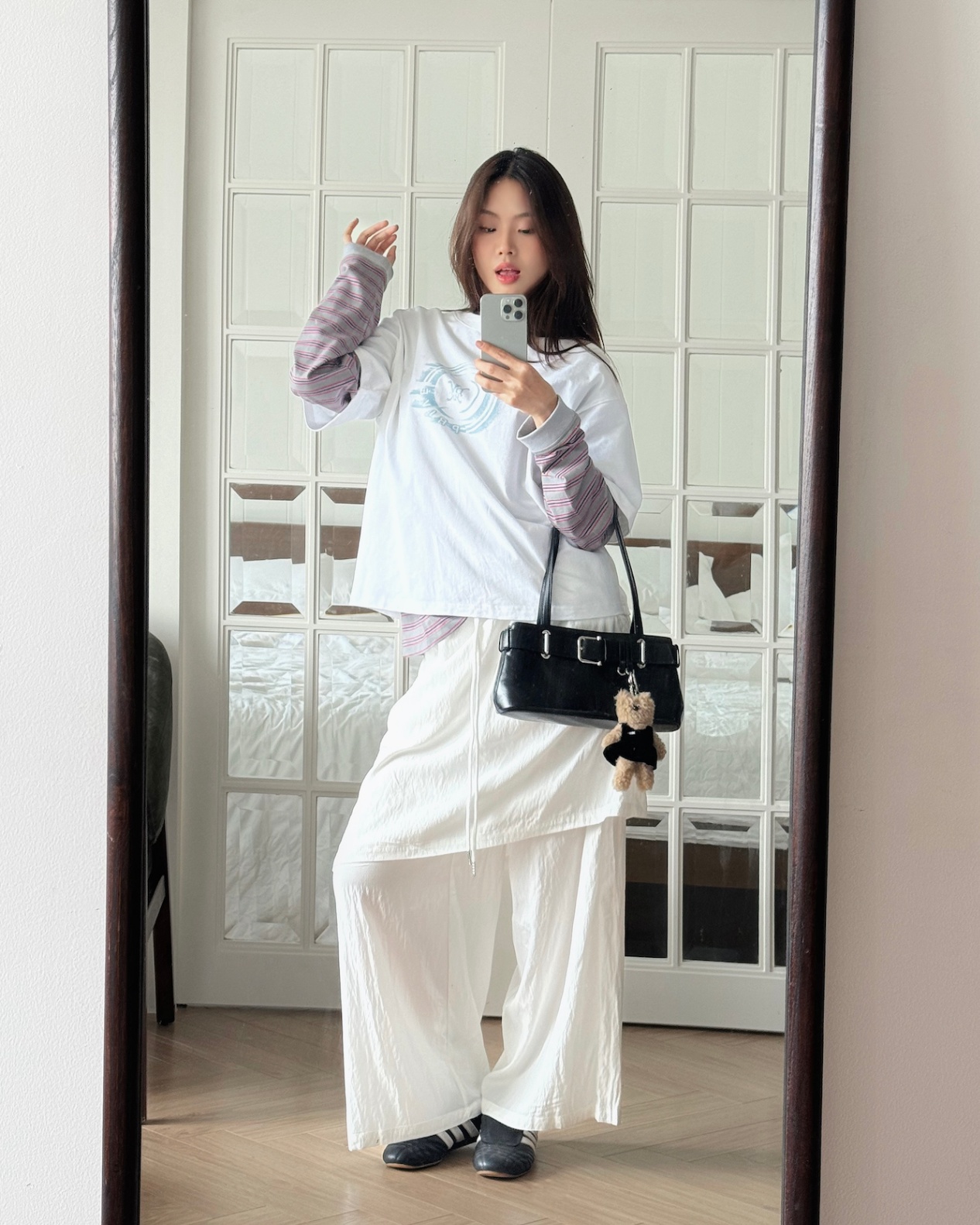 DVRK PRIVÉ FADED LOGO TEE - WHITE