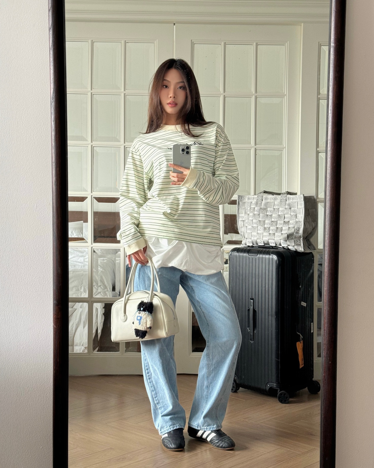 DVRK PRIVÉ STRIPED LONG SLEEVES TEE - MINT