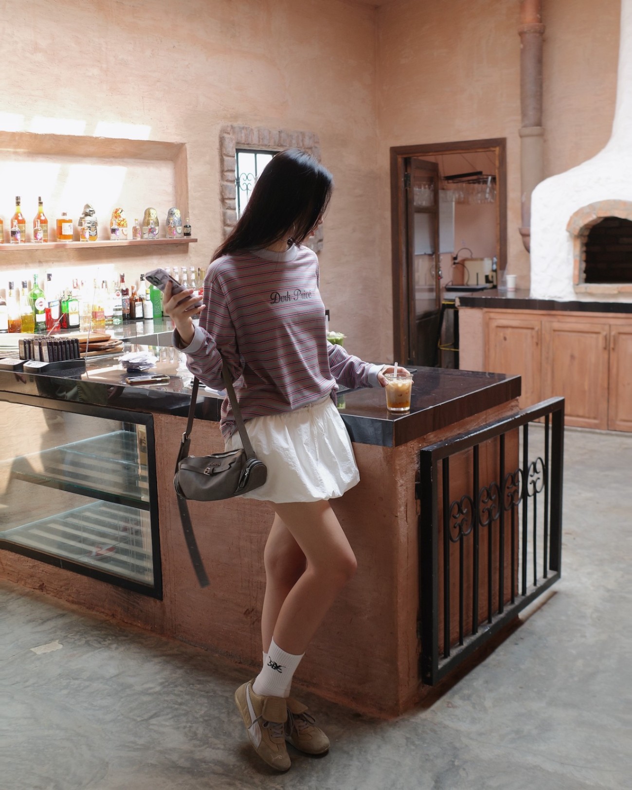 DVRK PRIVÉ STRIPED LONG SLEEVES TEE - PASTEL PURPLE 6