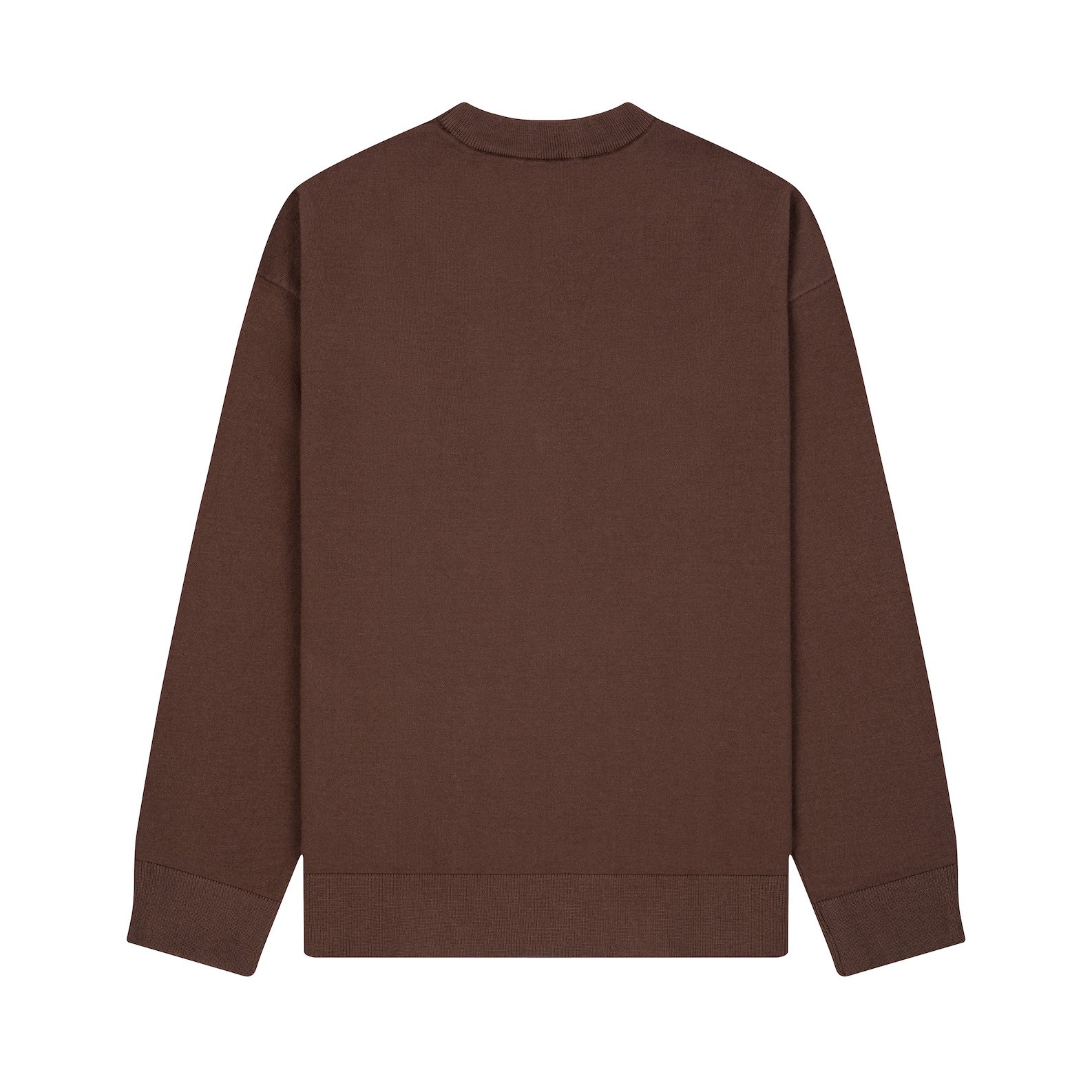 DVRK PRIVÉ GARDENIA LOGO SWEATER - BROWN 2