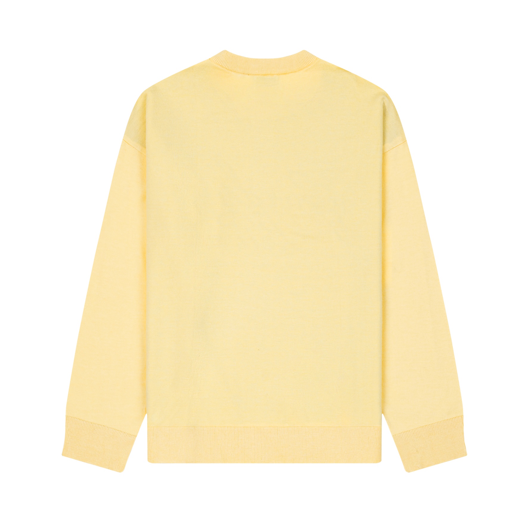 DVRK PRIVÉ GARDENIA LOGO SWEATER - YELLOW 2