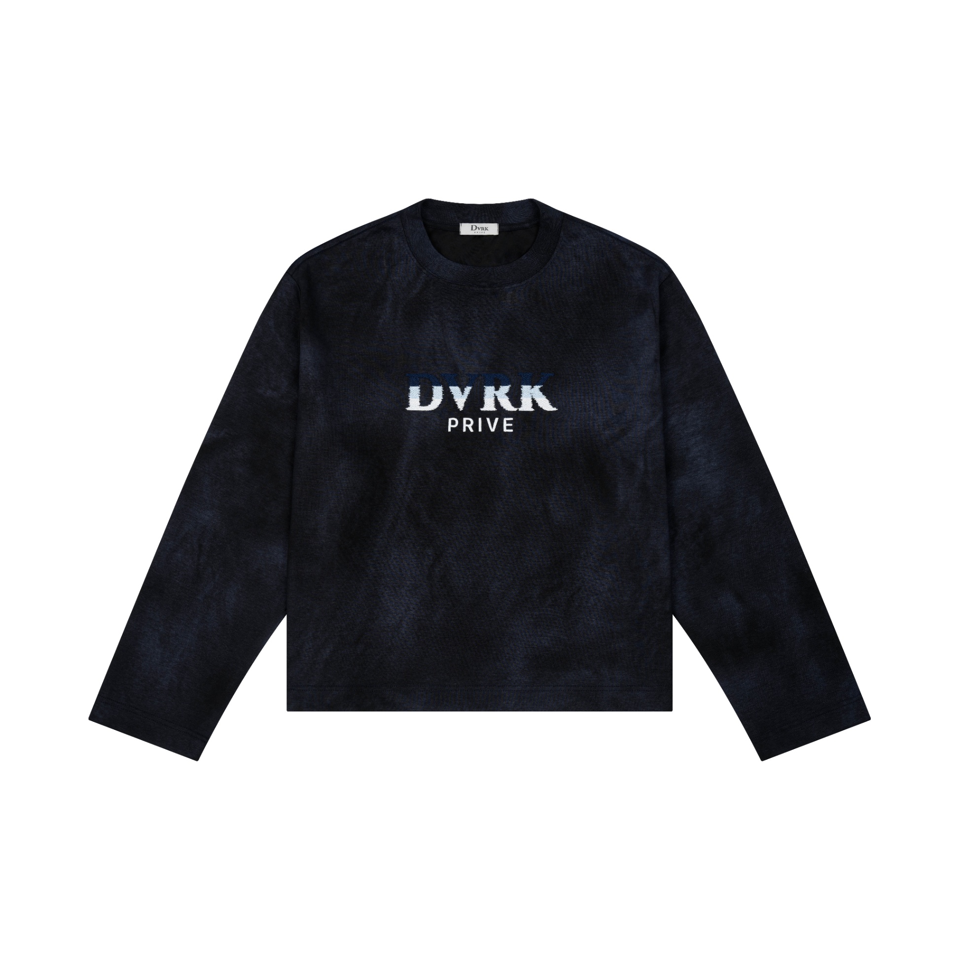 DVRK PRIVÉ BAR CLUB LONGSLEEVE TEE - NAVY