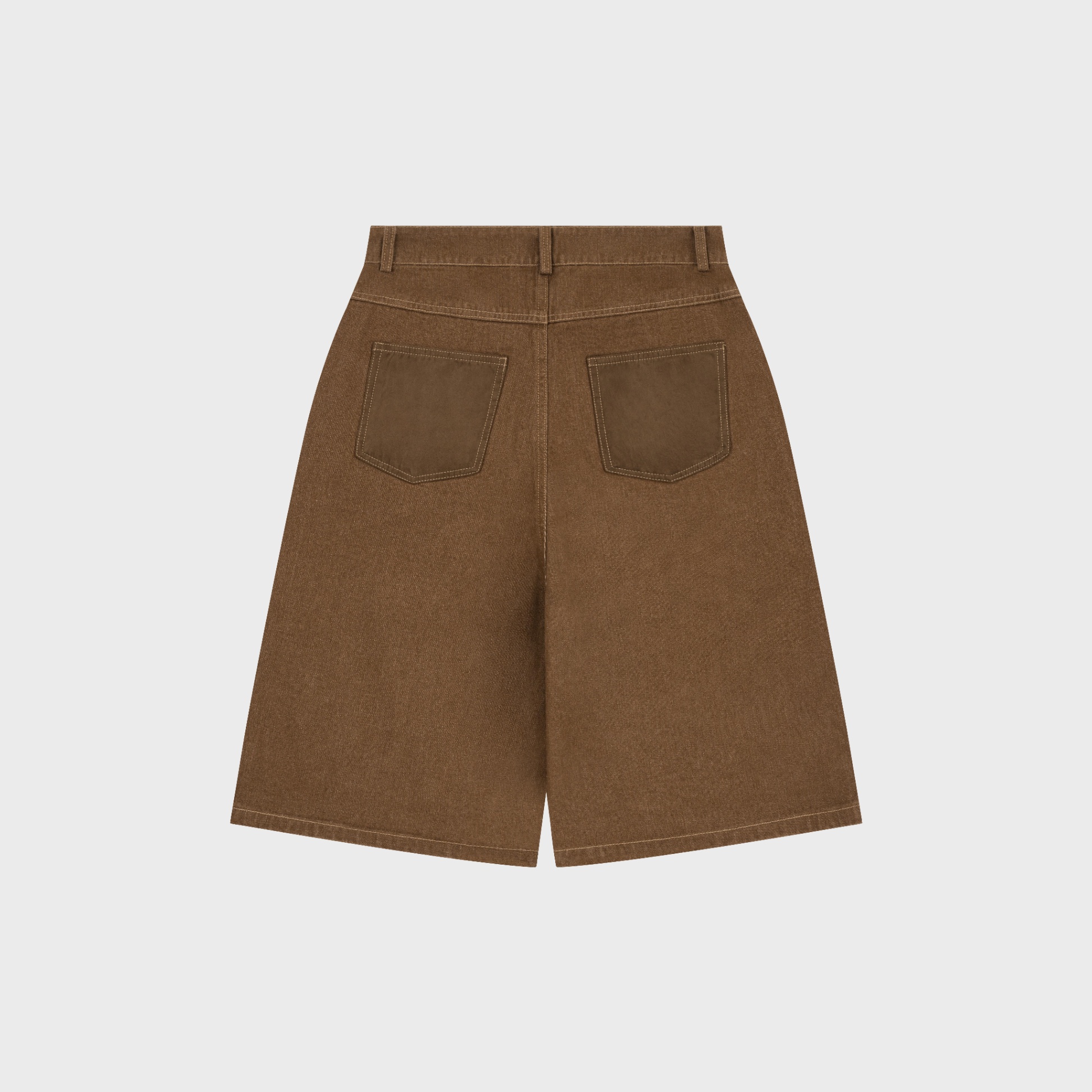 DVRK PRIVÉ DENIM JORT - BROWN 2